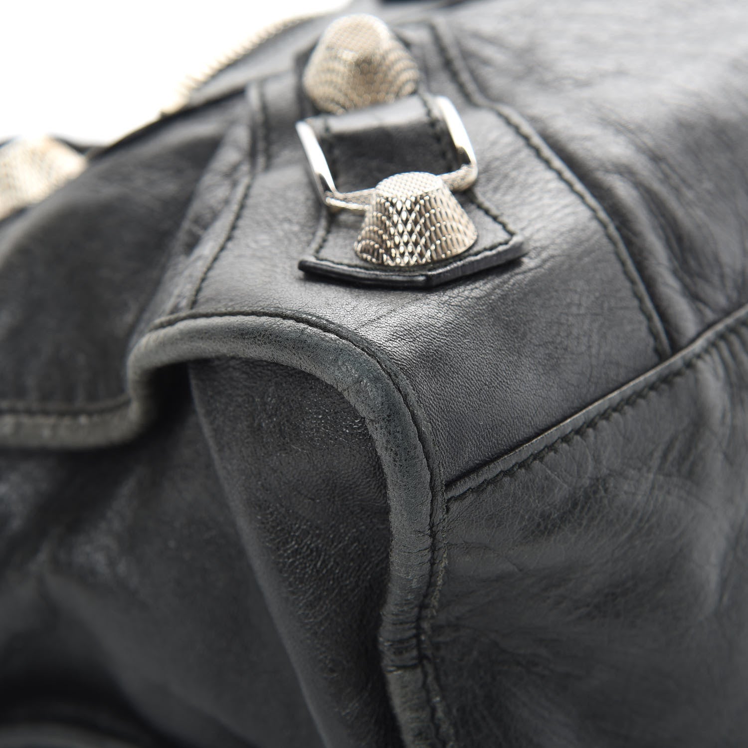 Balenciaga Agneau Giant 21 Silver Hardware City Black 9 of 20