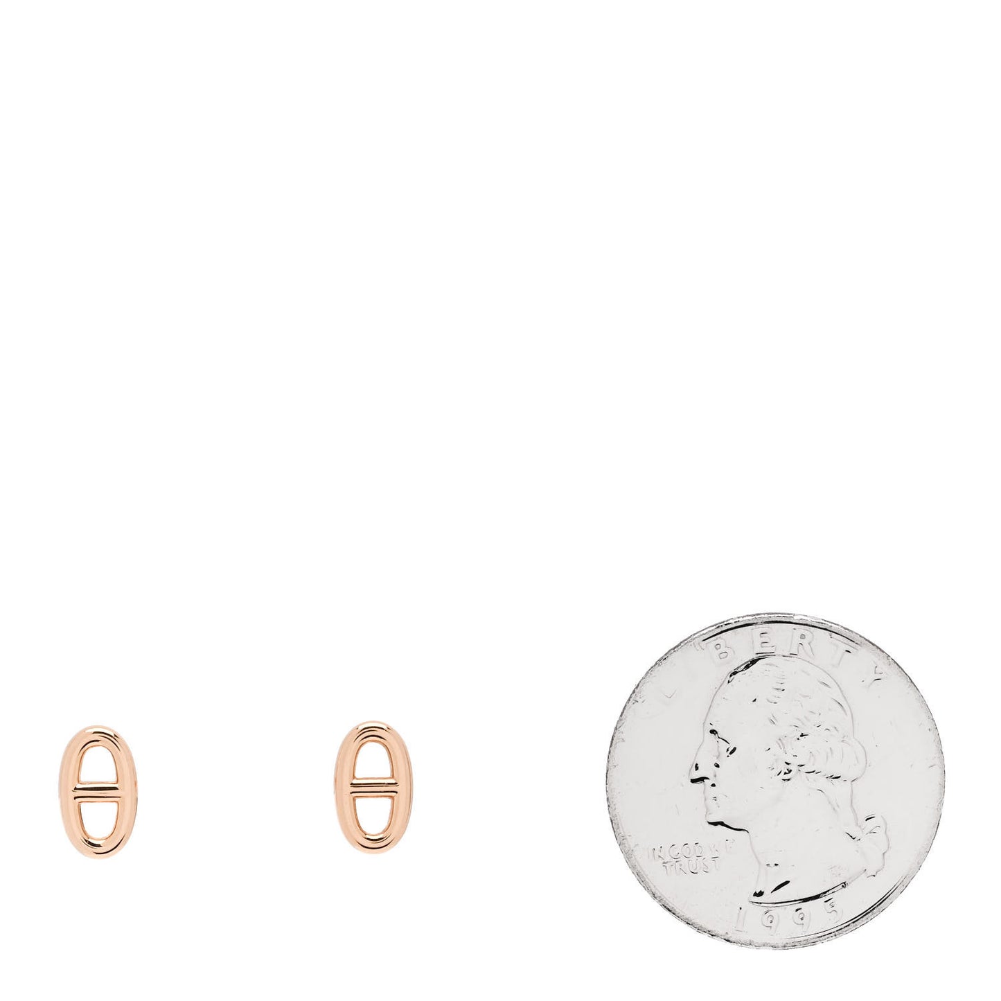 18K Rose Gold TPM Farandole Stud Earrings