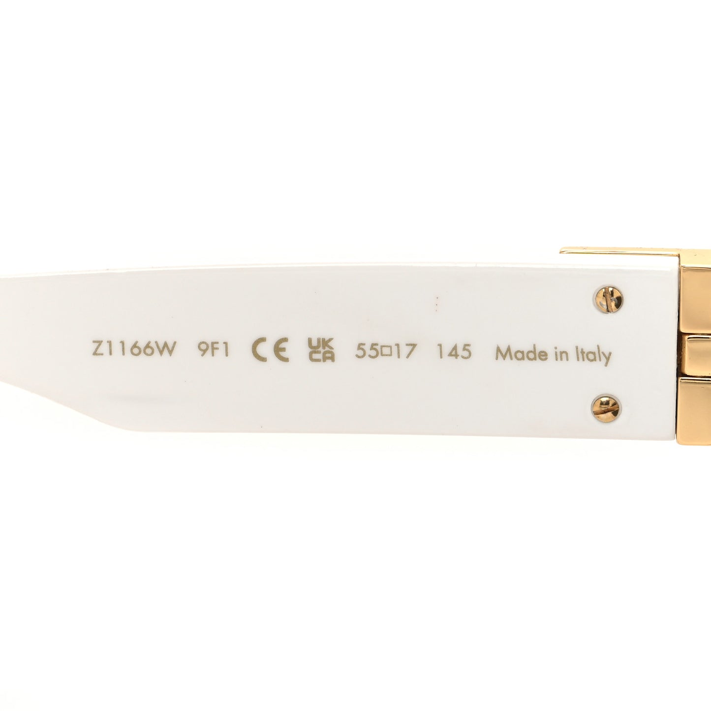 Acetate 1.1 Millionaires Z1166W Sunglasses White