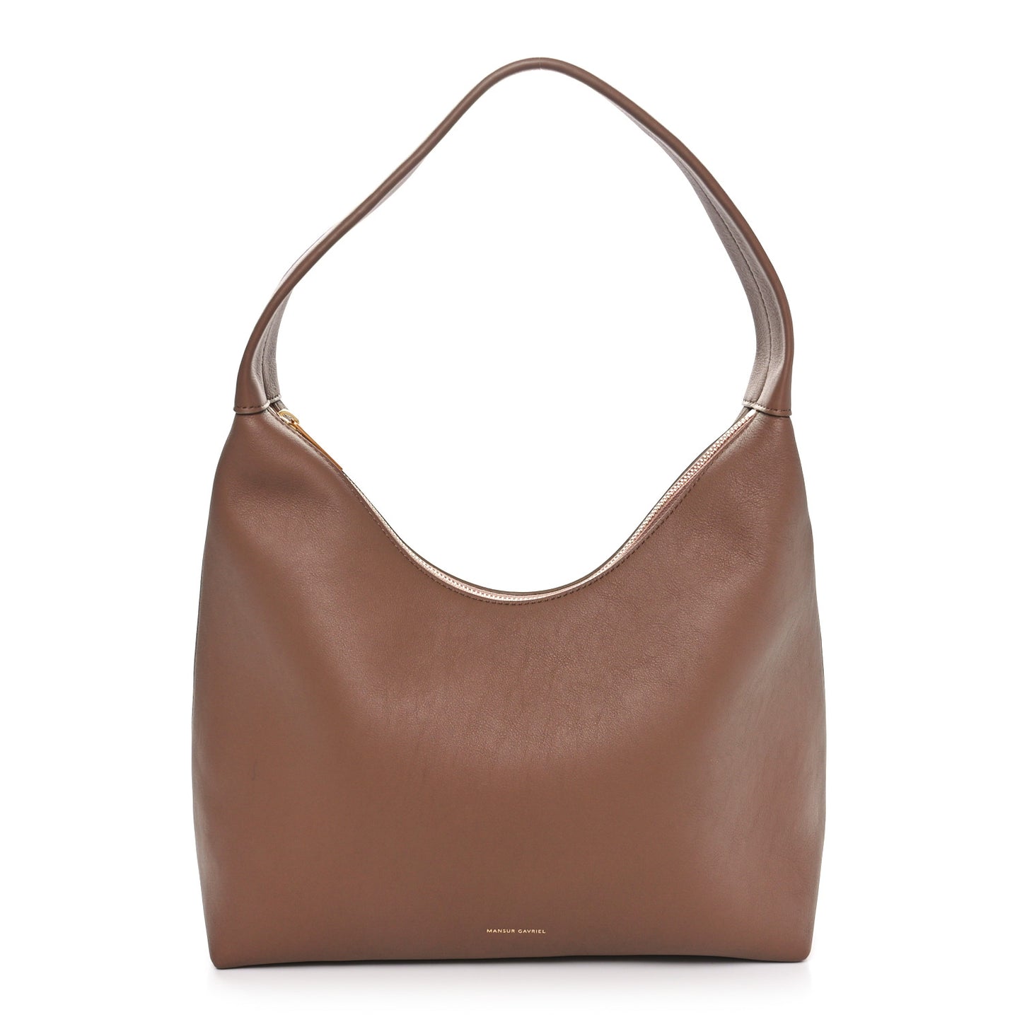 Calfskin Maxi Candy Hobo Bag Biscotto