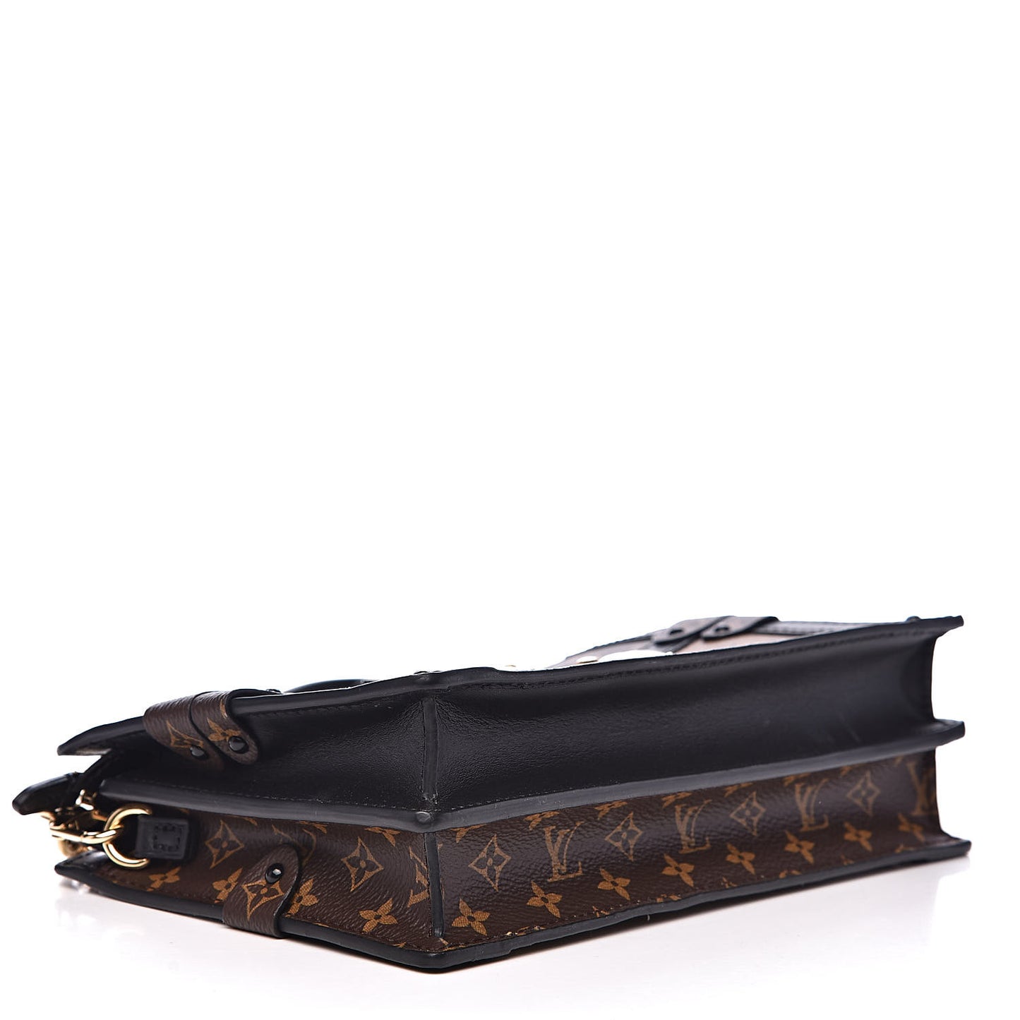 Reverse Monogram Trunk Clutch