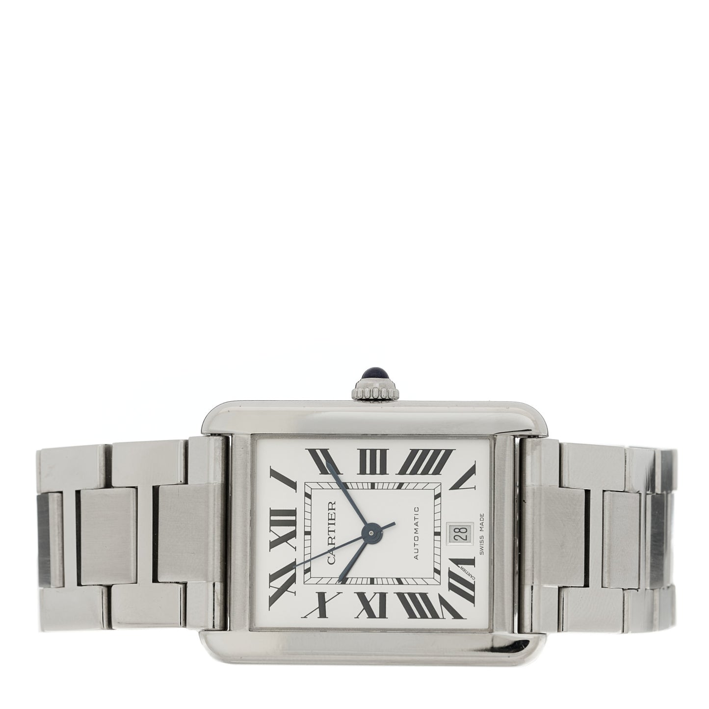 Stainless Steel 31mm Tank Solo Automatic Watch
