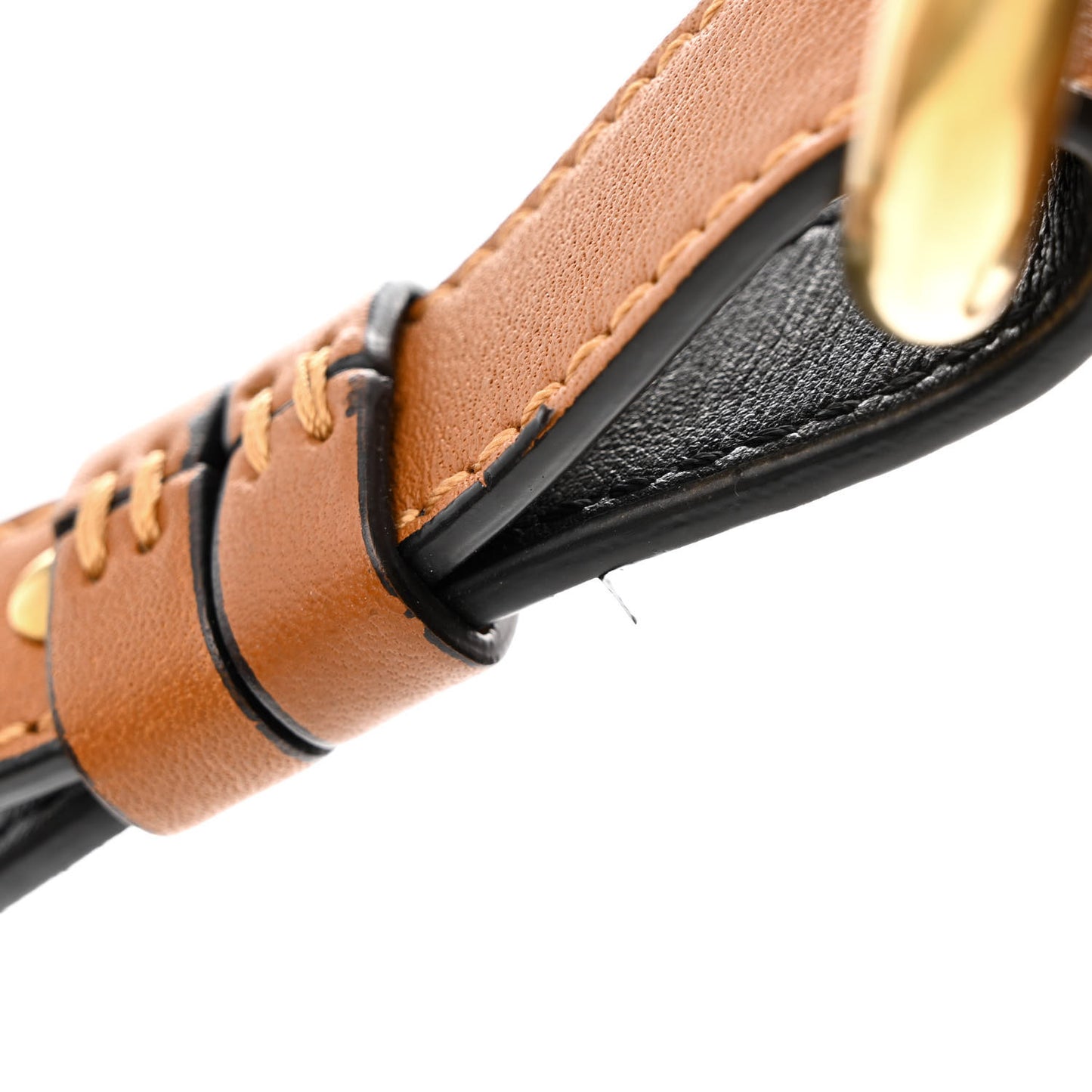 Suede Calfskin Braided Mini Hudson Shoulder Bag Caramel