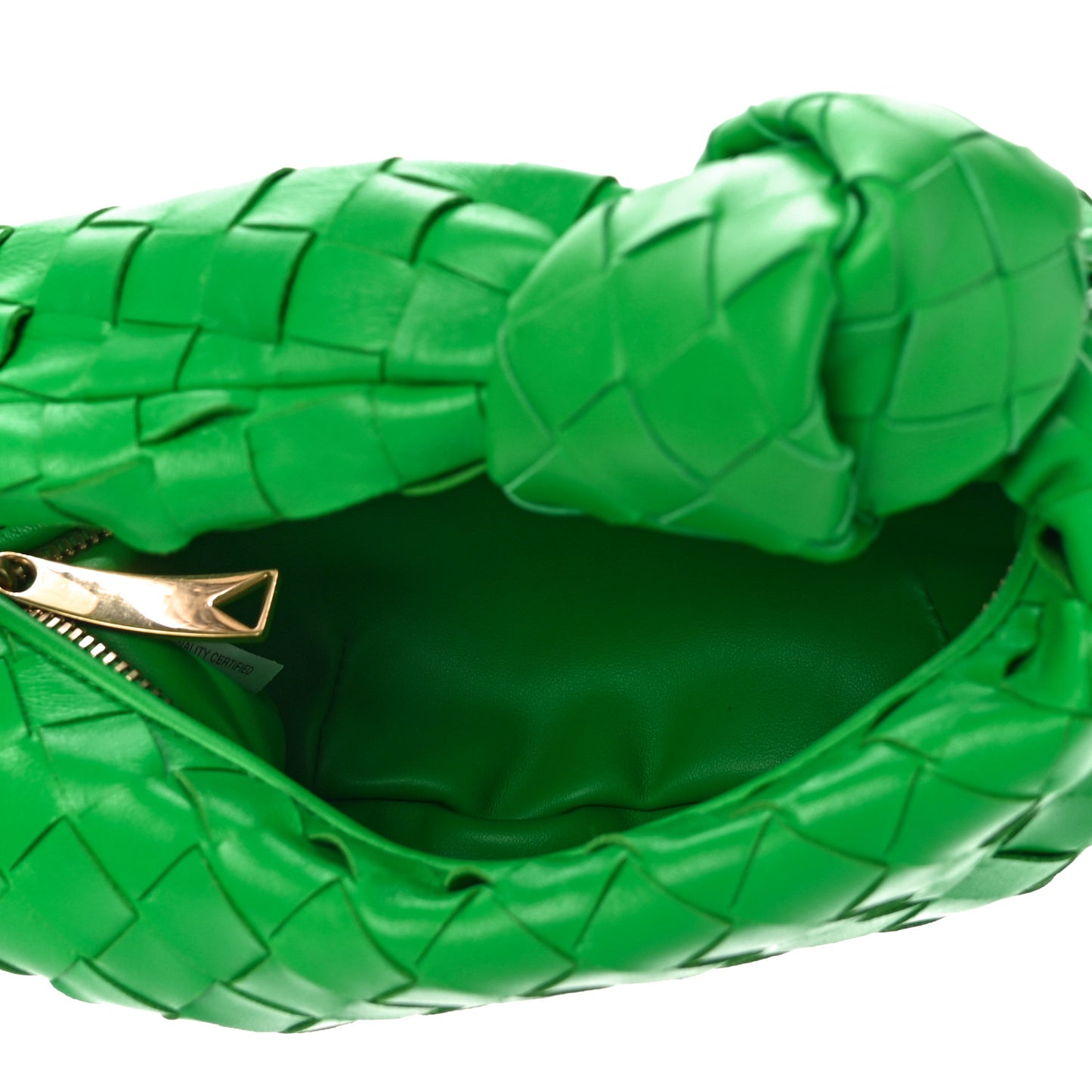 Nappa Intrecciato Mini Jodie Parakeet