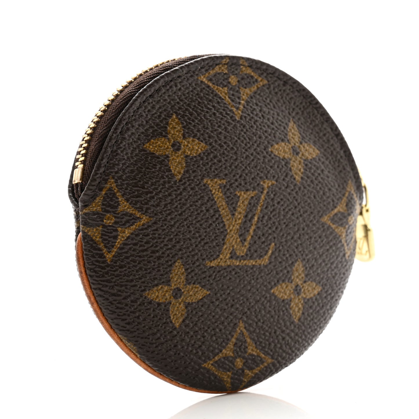 Monogram Round Coin Purse