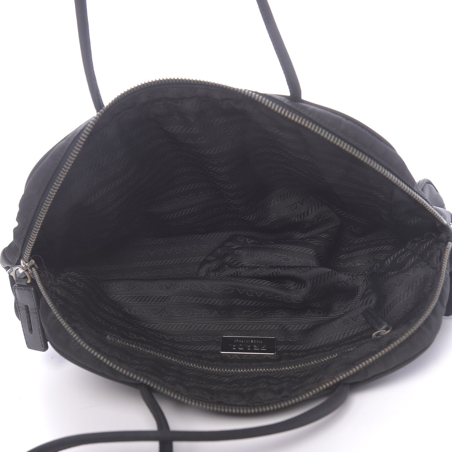 Tessuto Nylon Shoulder Bag Black