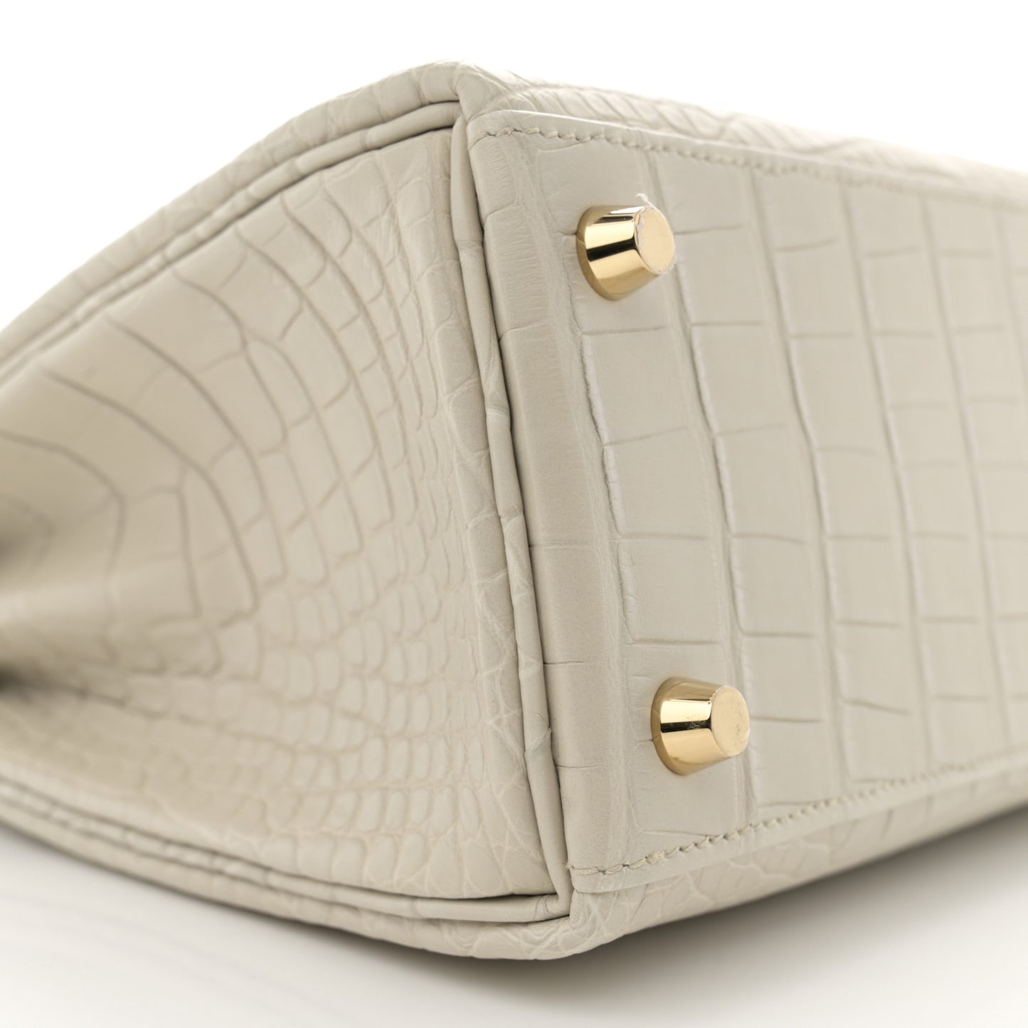 Matte Alligator Kelly Retourne 25 Beton