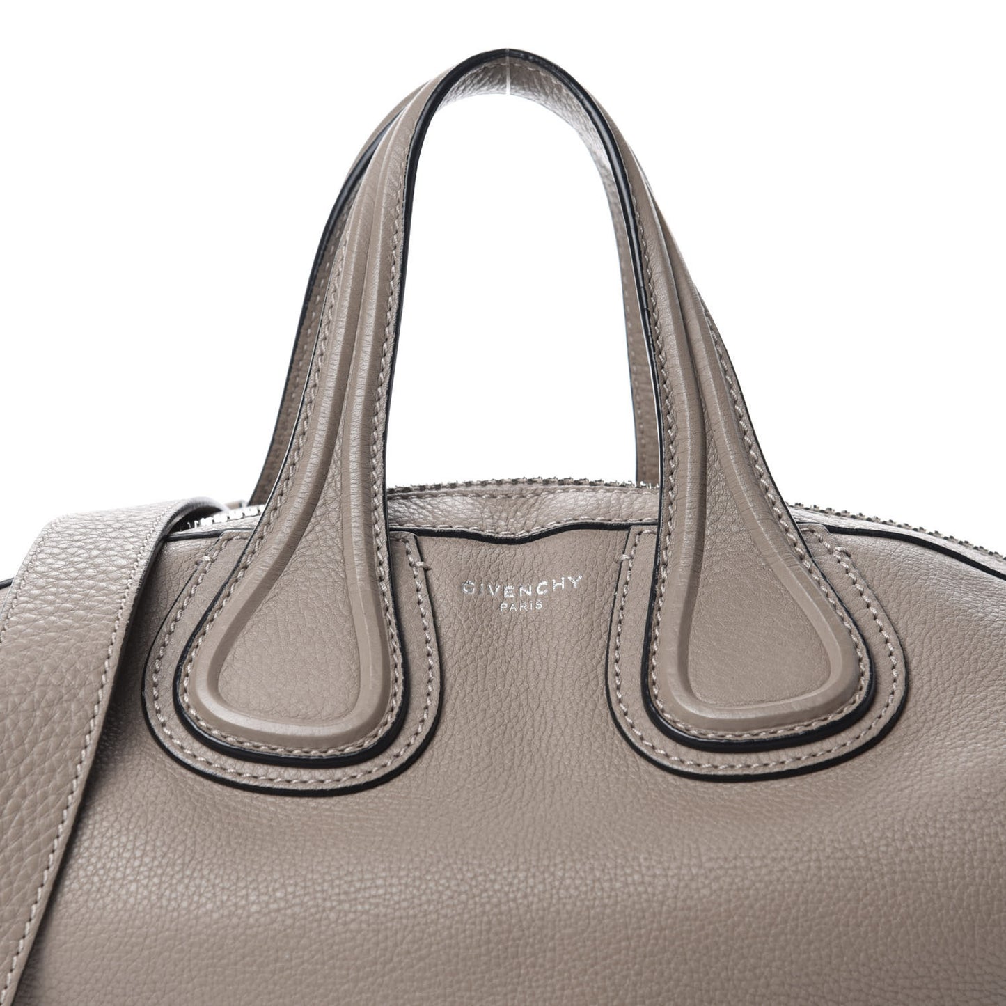 Pebbled Calfskin Small Nightingale Mastic