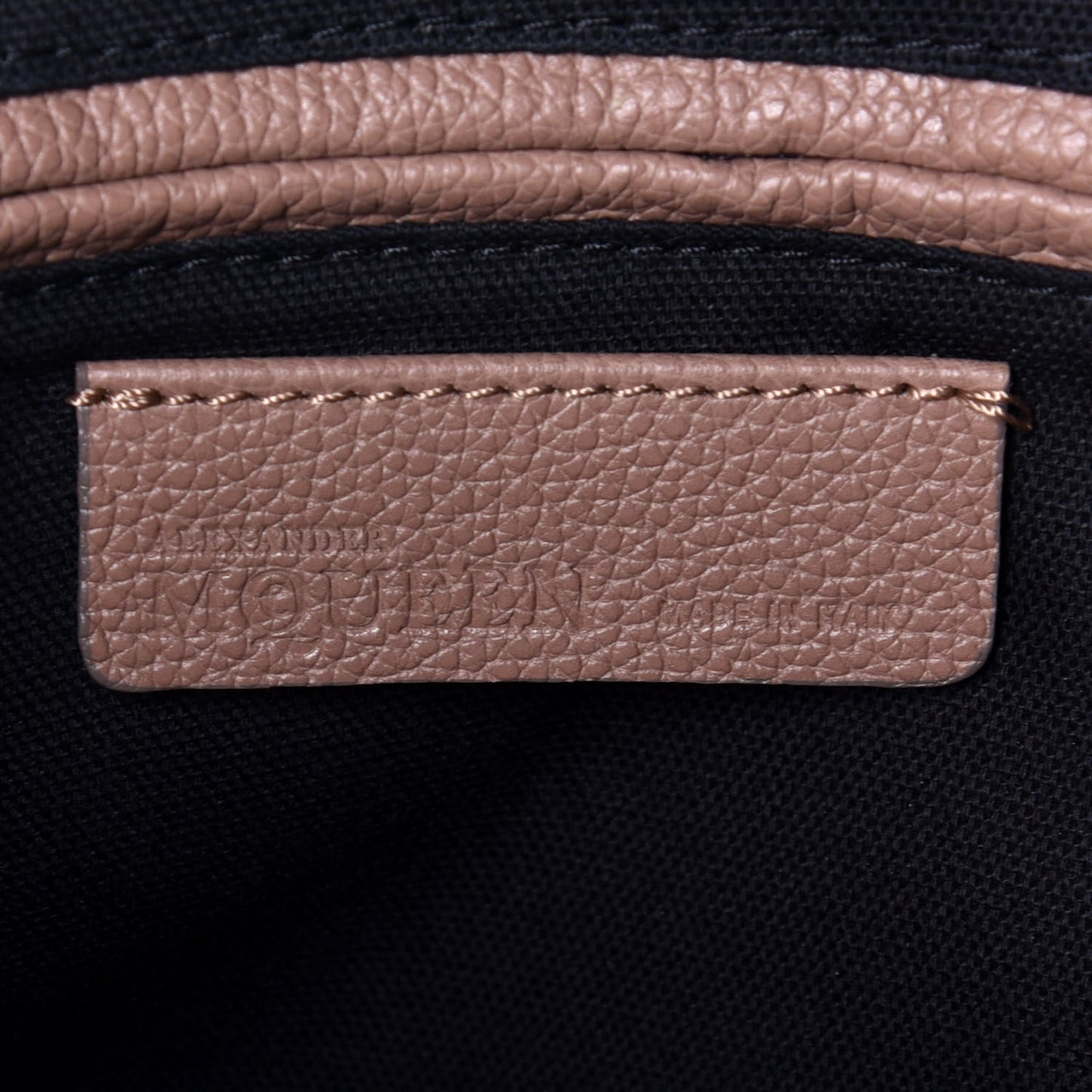 Pebbled Calfskin Small Skull Padlock Zip Around Tote Coco