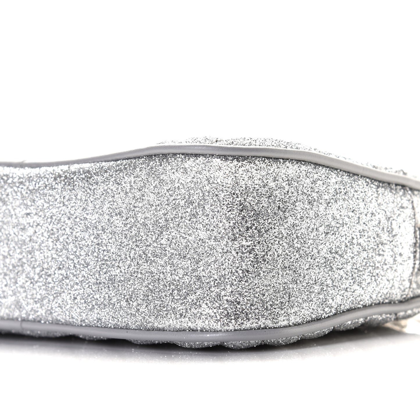 Glitter Star Patch Shoulder Bag Silver