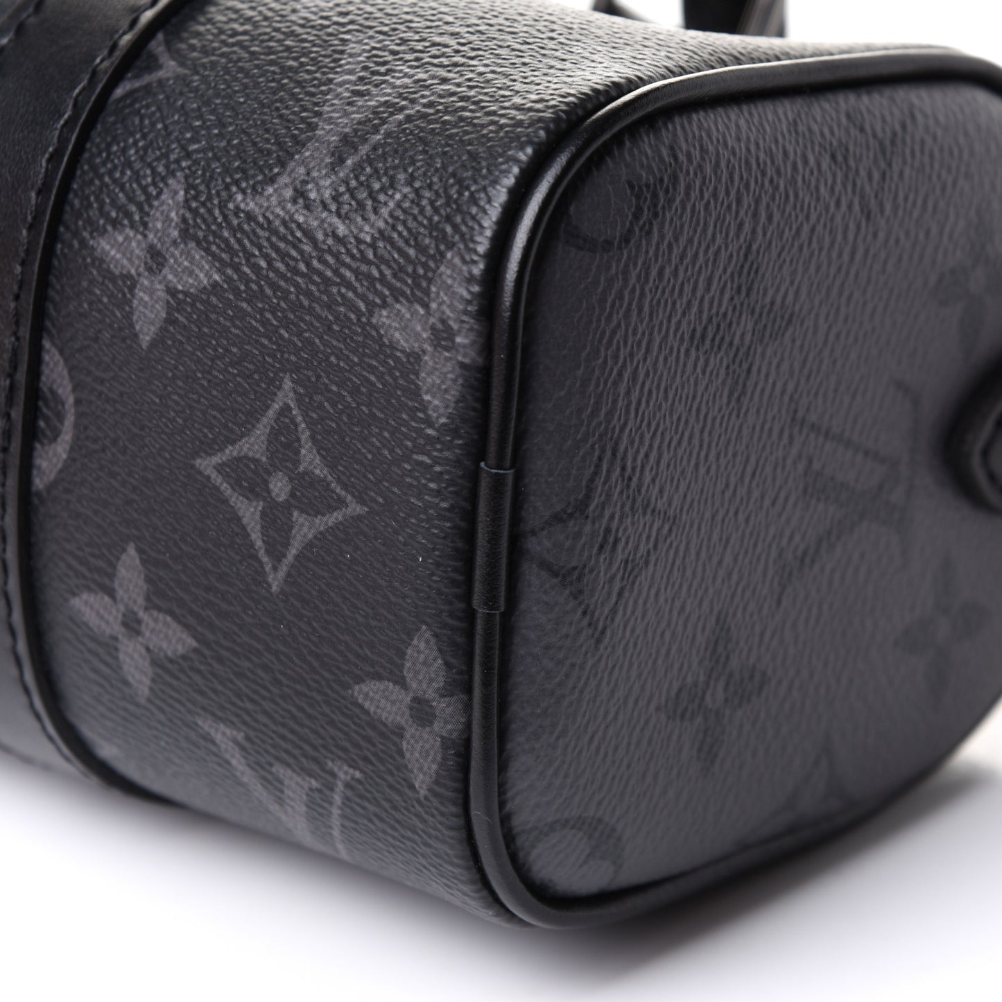 Reverse Monogram Eclipse Keepall XS Black