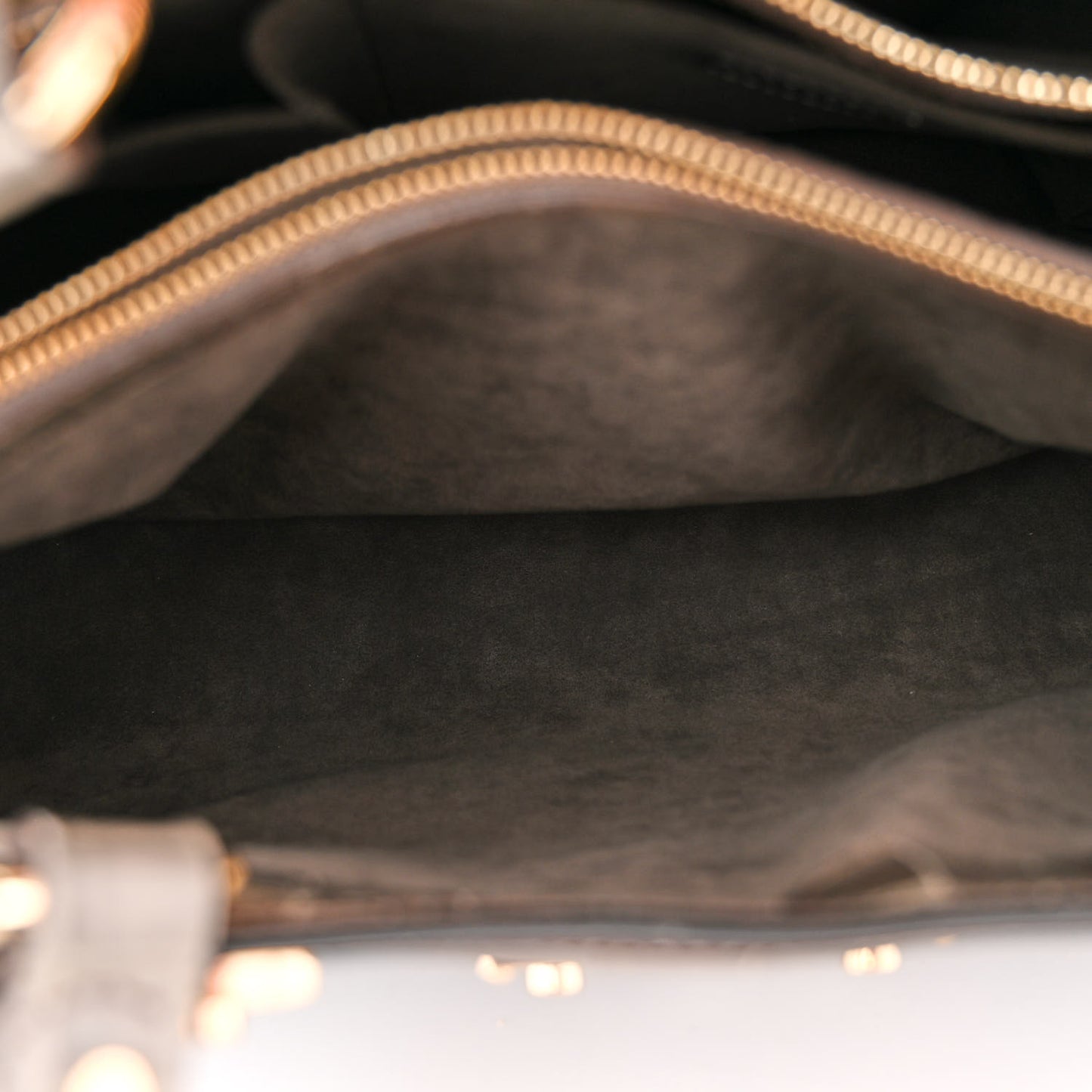 Monogram Snakeskin Alligator Monogramissime Exotic Shopper GM Gris