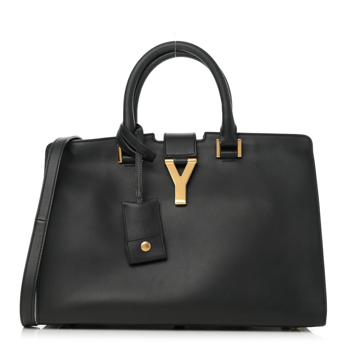 Calfskin Small Classic Y Cabas Black