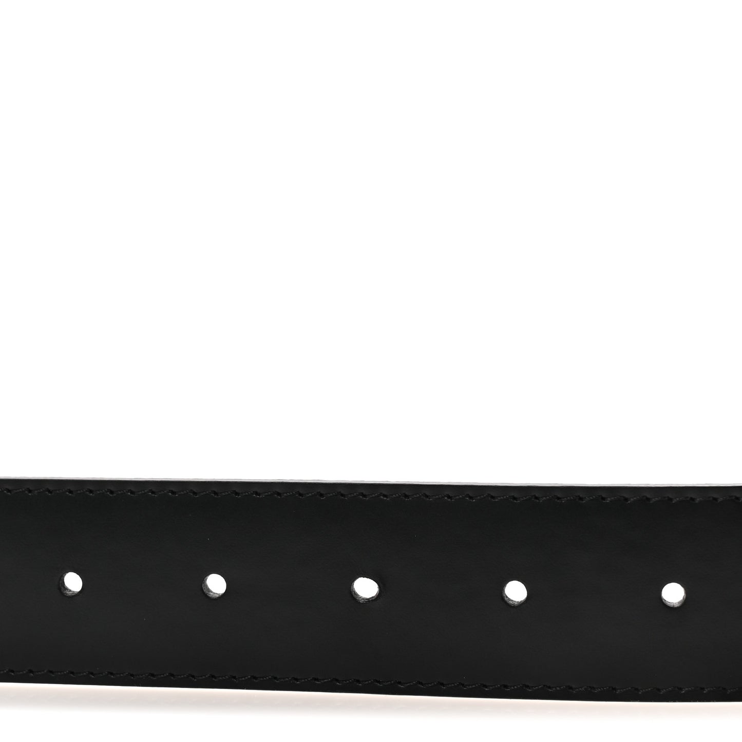 Calfskin 30mm LV Initiales Reversible Belt 95 38 Black Brown