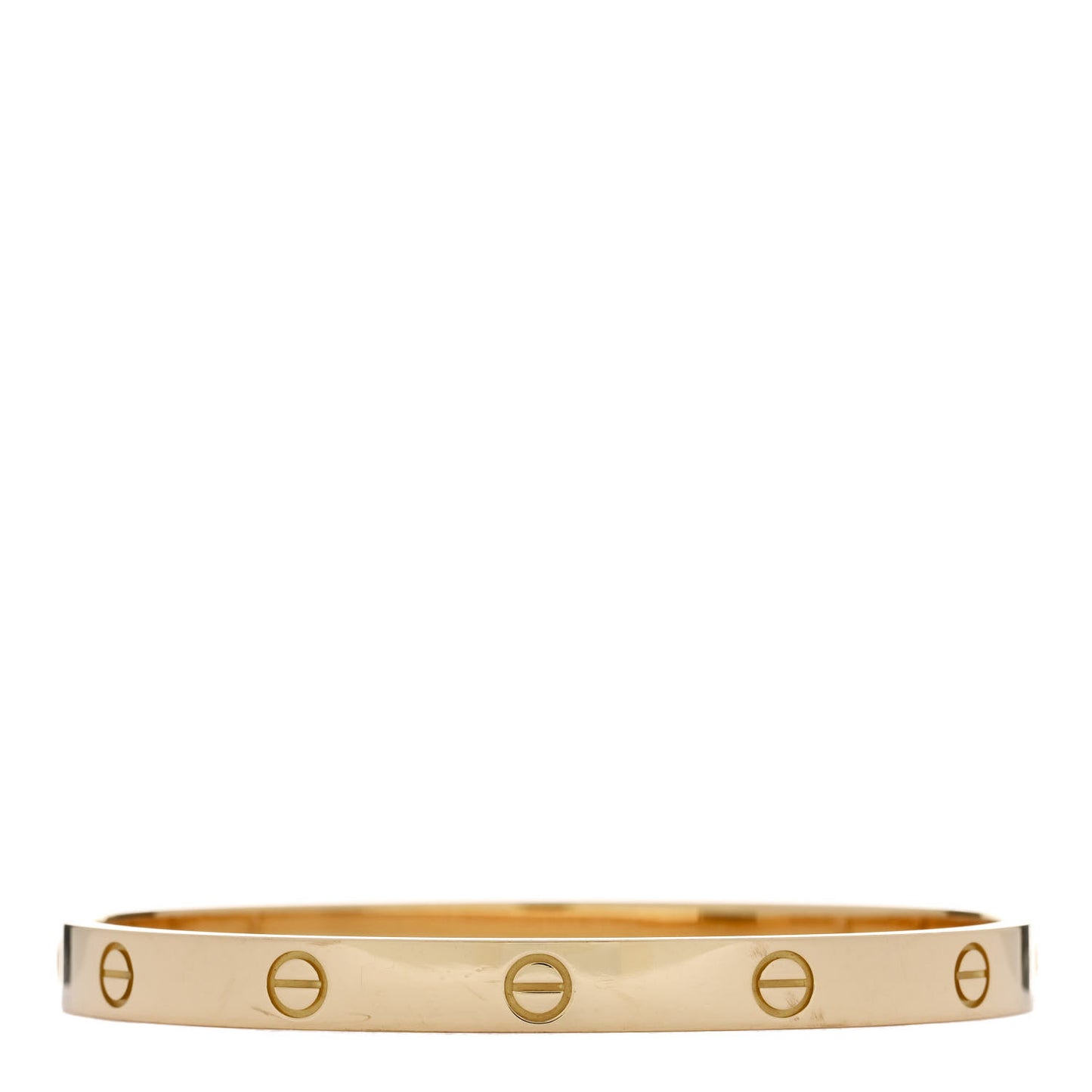 18K Yellow Gold LOVE Bracelet 19