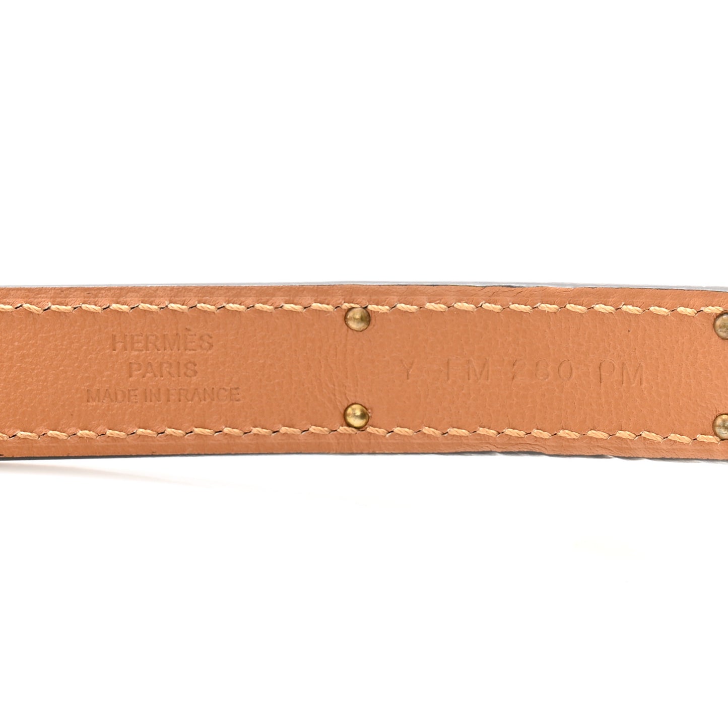Epsom Kelly Belt Gold