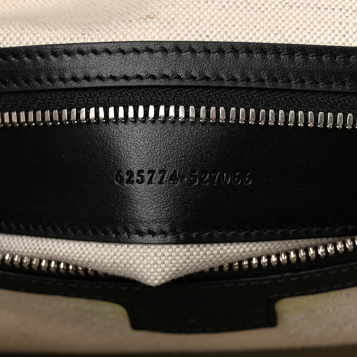 Calfskin GG Tennis Embossed Tote Bag Black