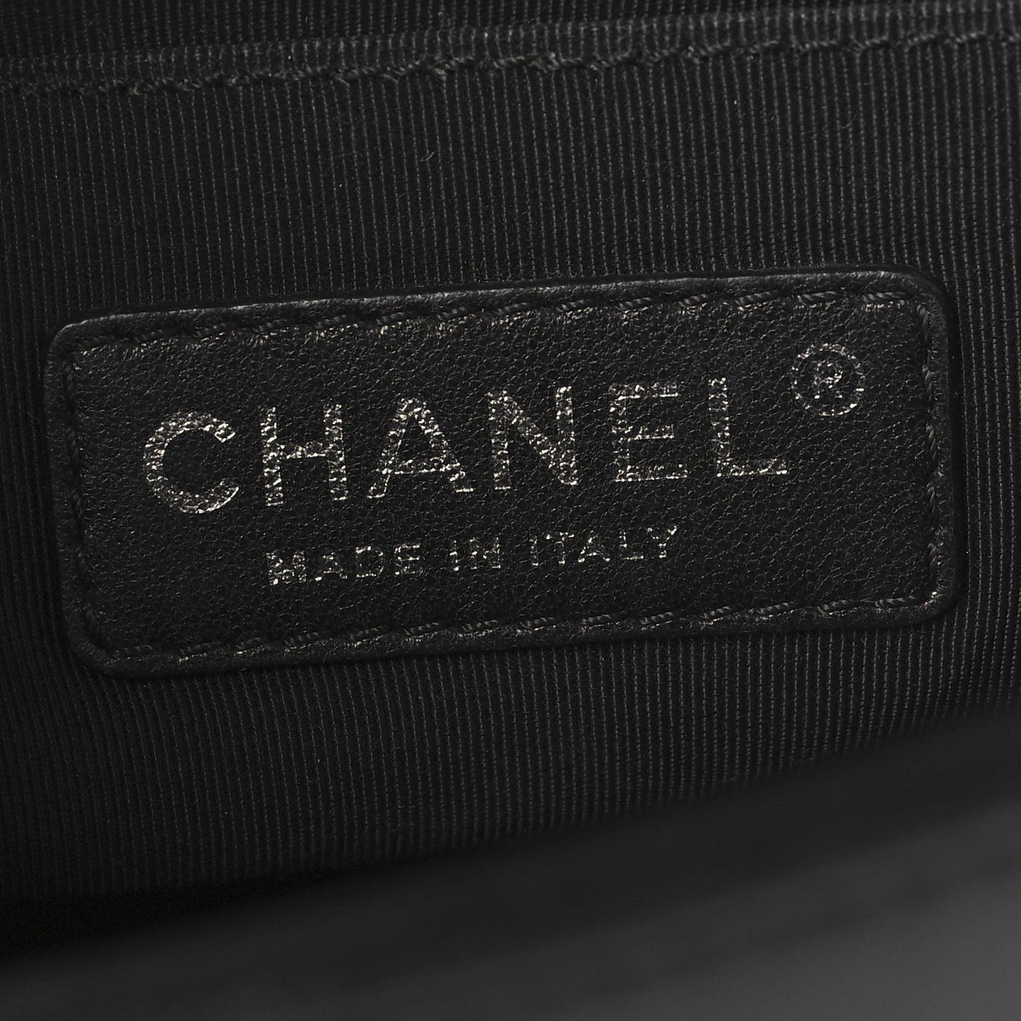 Lambskin Quilted Small Boy Flap Black