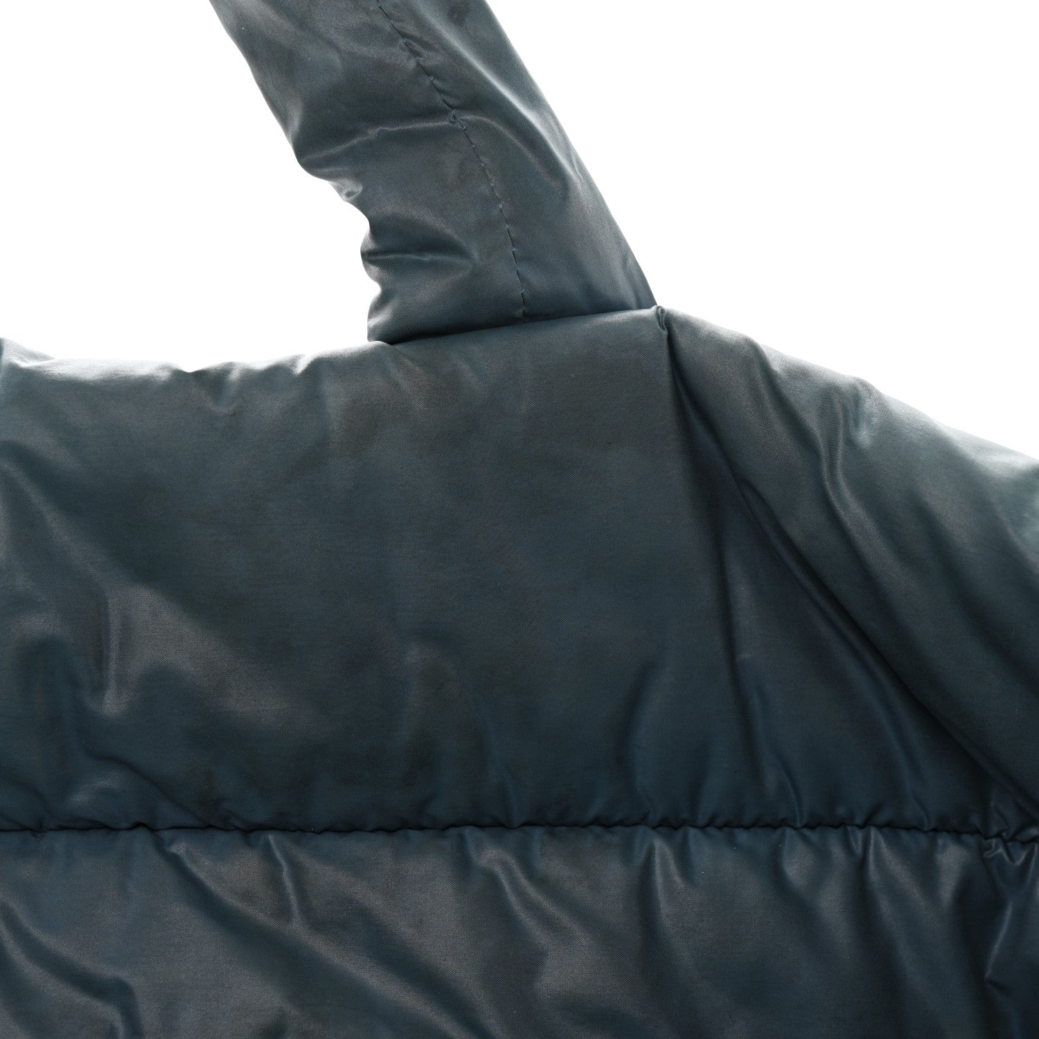 Chanel Nylon Quilted Large Coco Cocoon Tote Blue 13 of 13