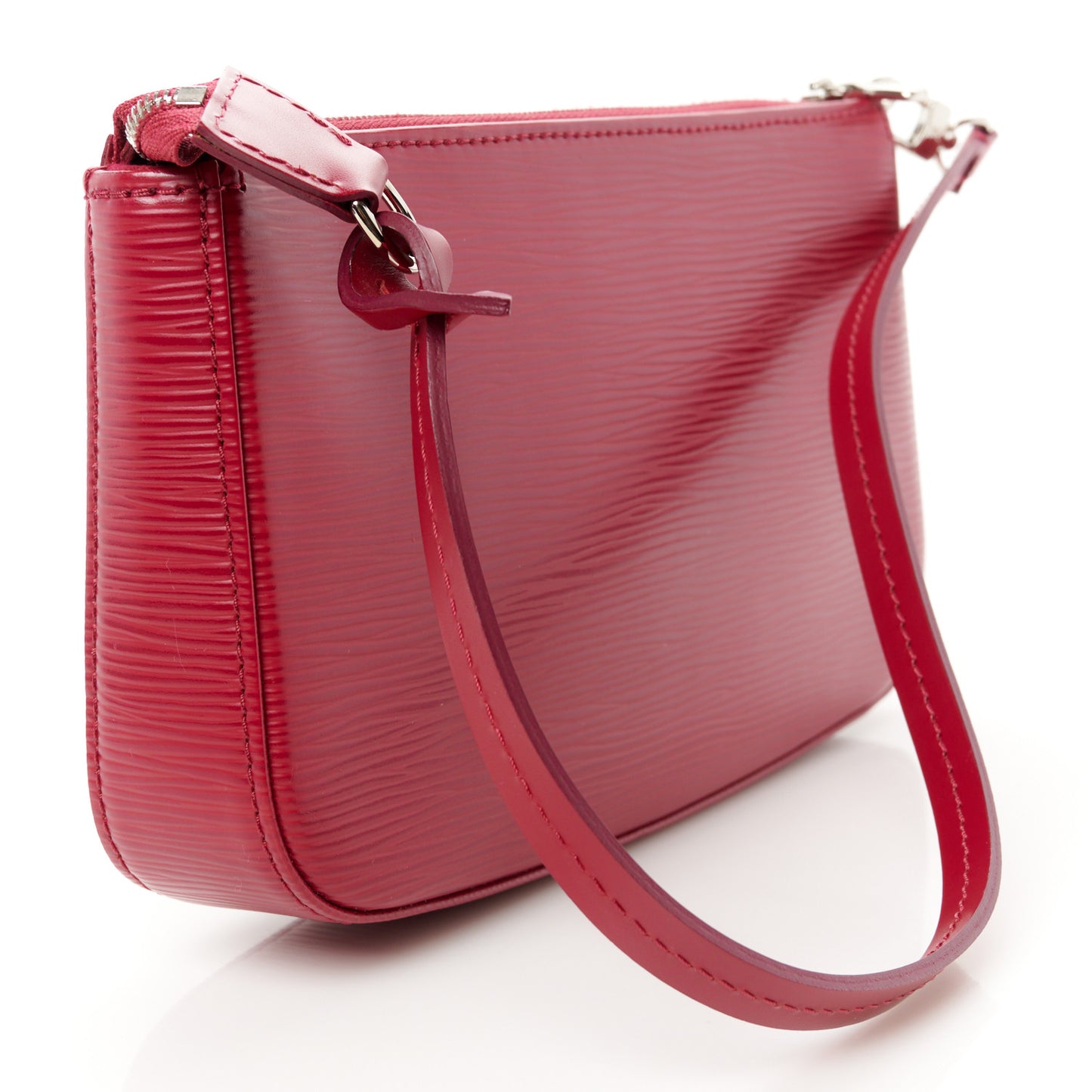 Epi Pochette Accessories NM Fuchsia