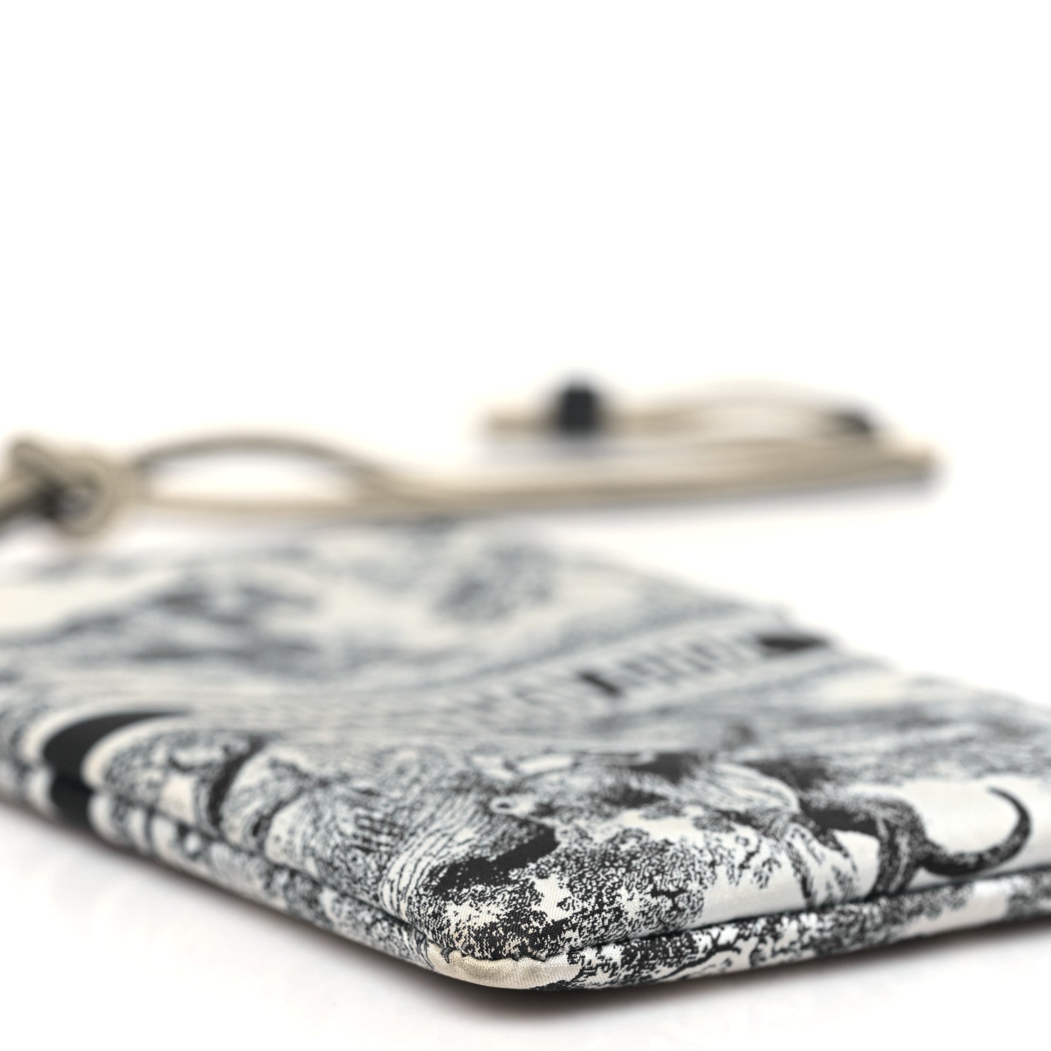 Christian Dior Technical Fabric Embroidered Toile De Jouy DiorTravel Multifunction Pouch Blue 10 of 11