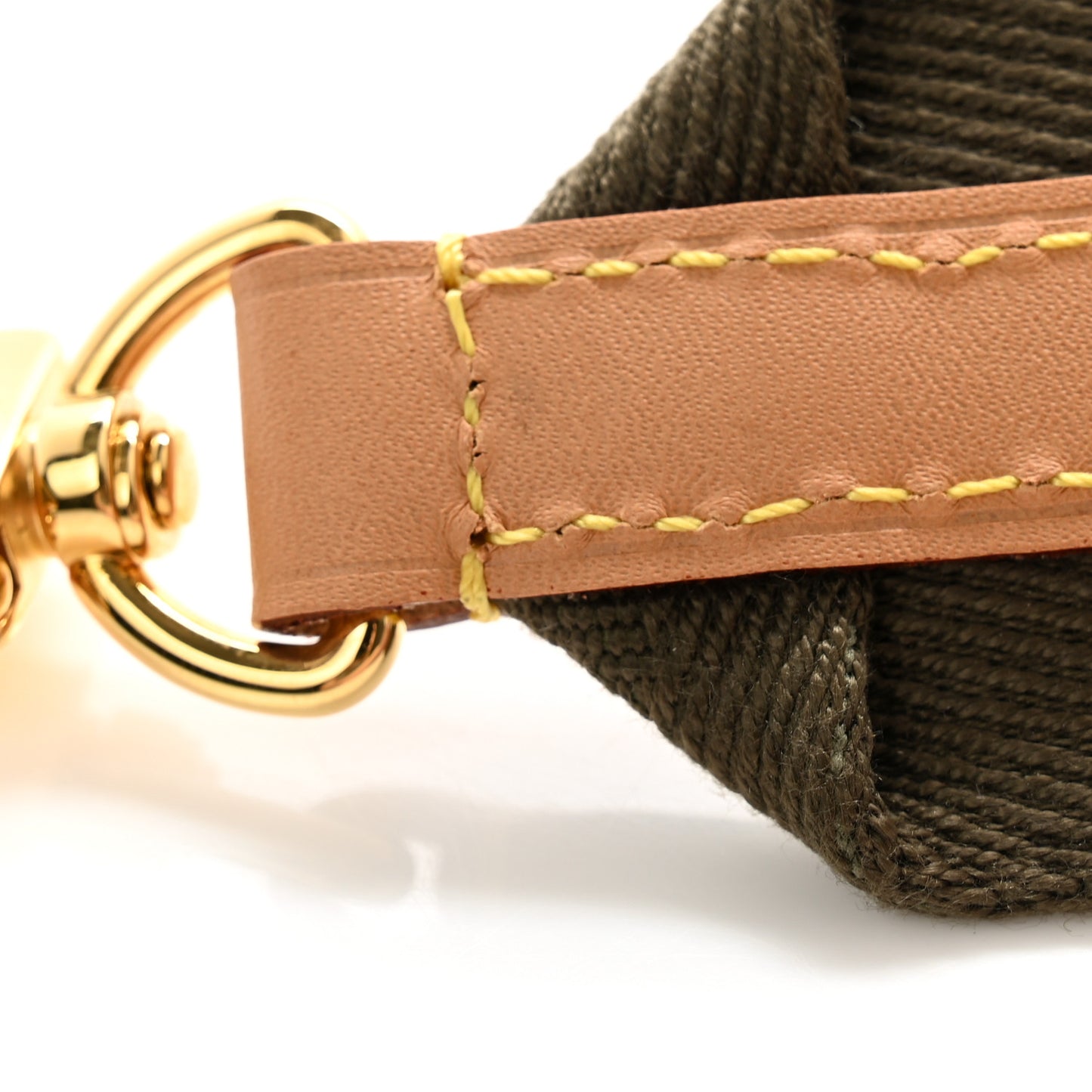 Nylon Coussin Shoulder Strap Khaki
