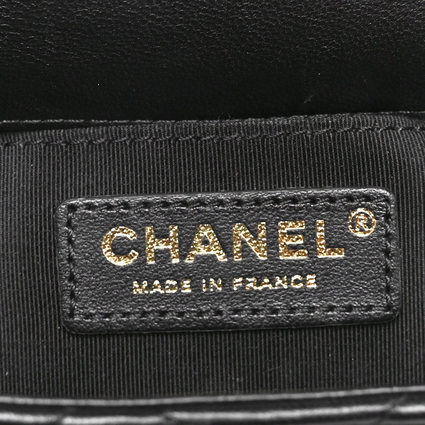 Lambskin Quilted Small My Precious Flap Black