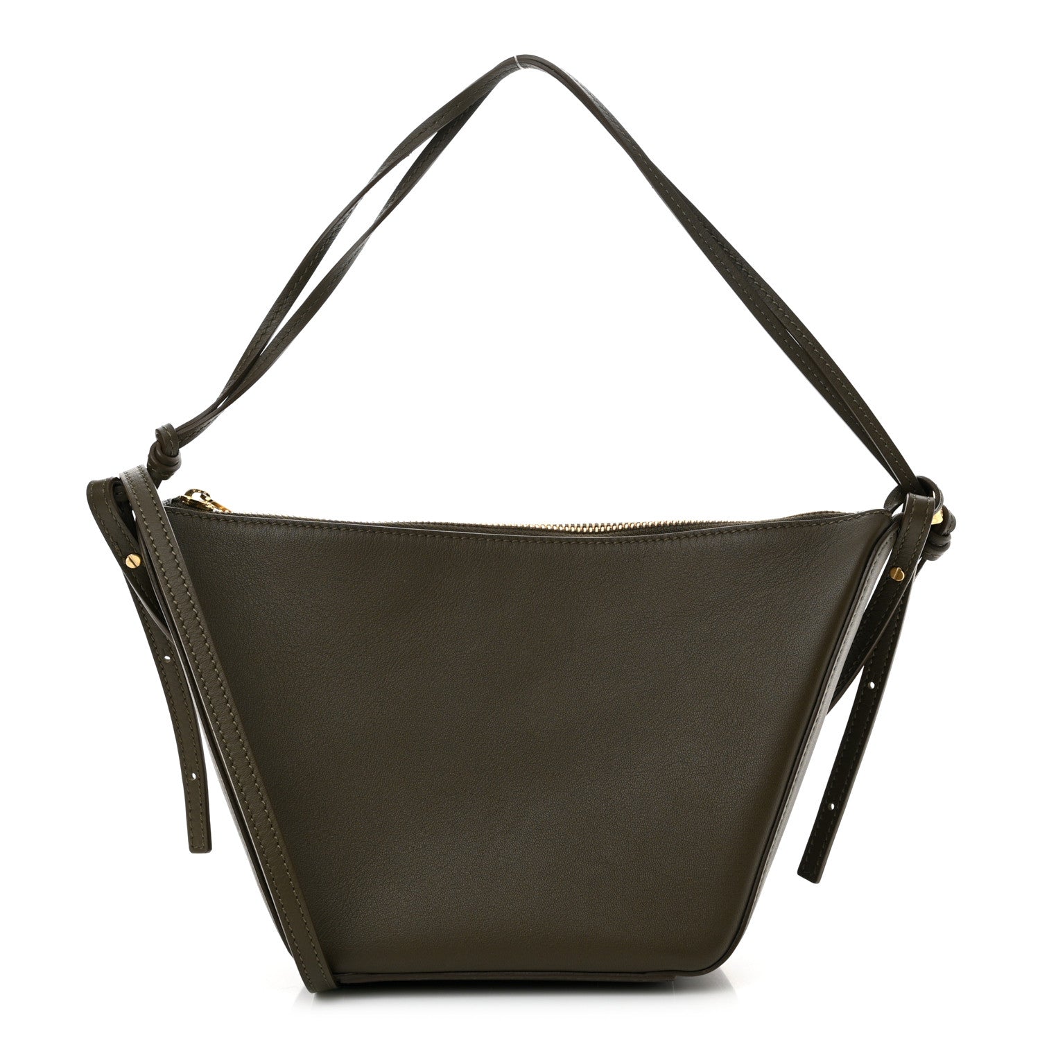 Loewe Calfskin Mini Hammock Hobo Dark Khaki Green 1 of 10