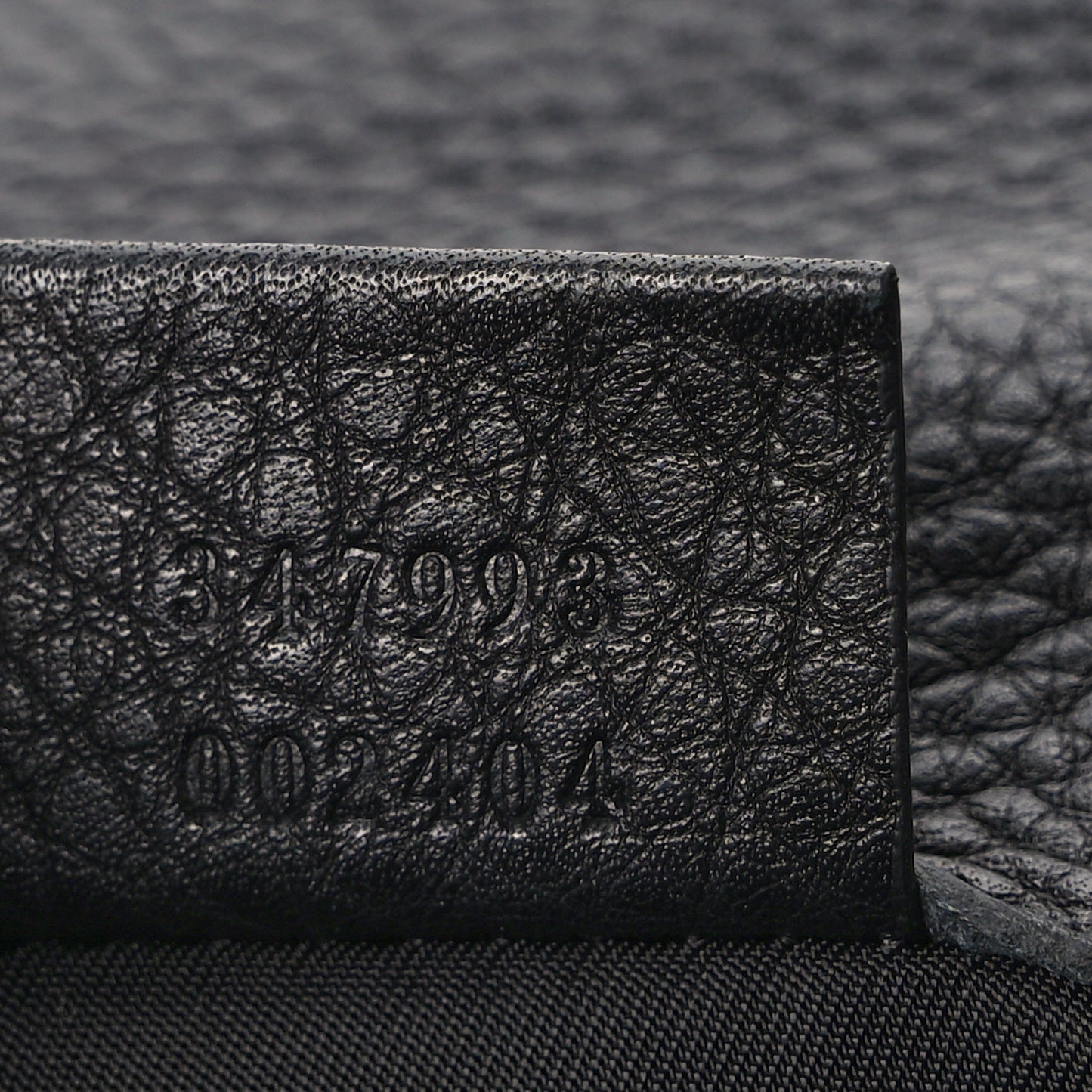 Pebbled Calfskin Soho Flap Belt Bag Black