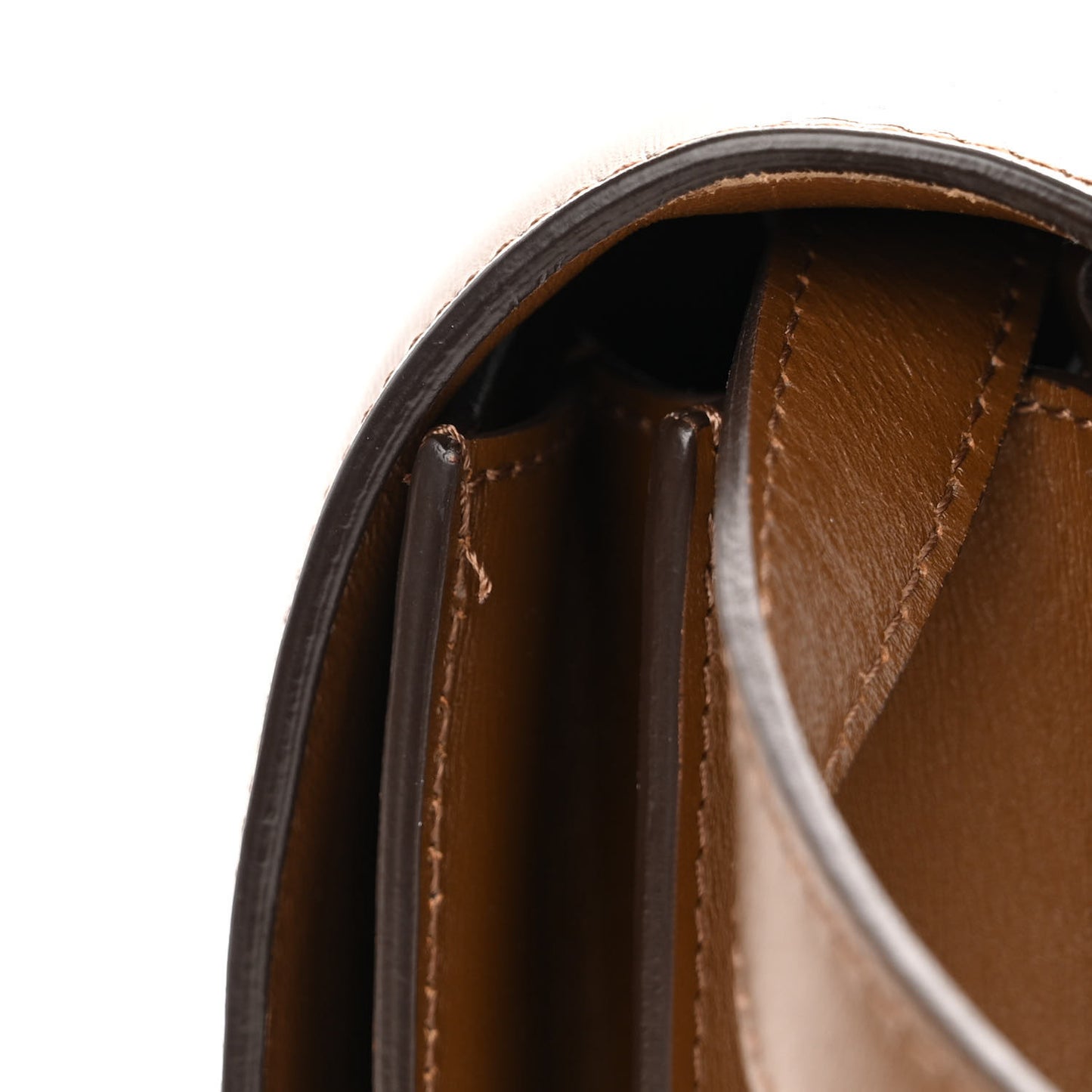 Box Calfskin Medium Classic Box Flap Bag Camel