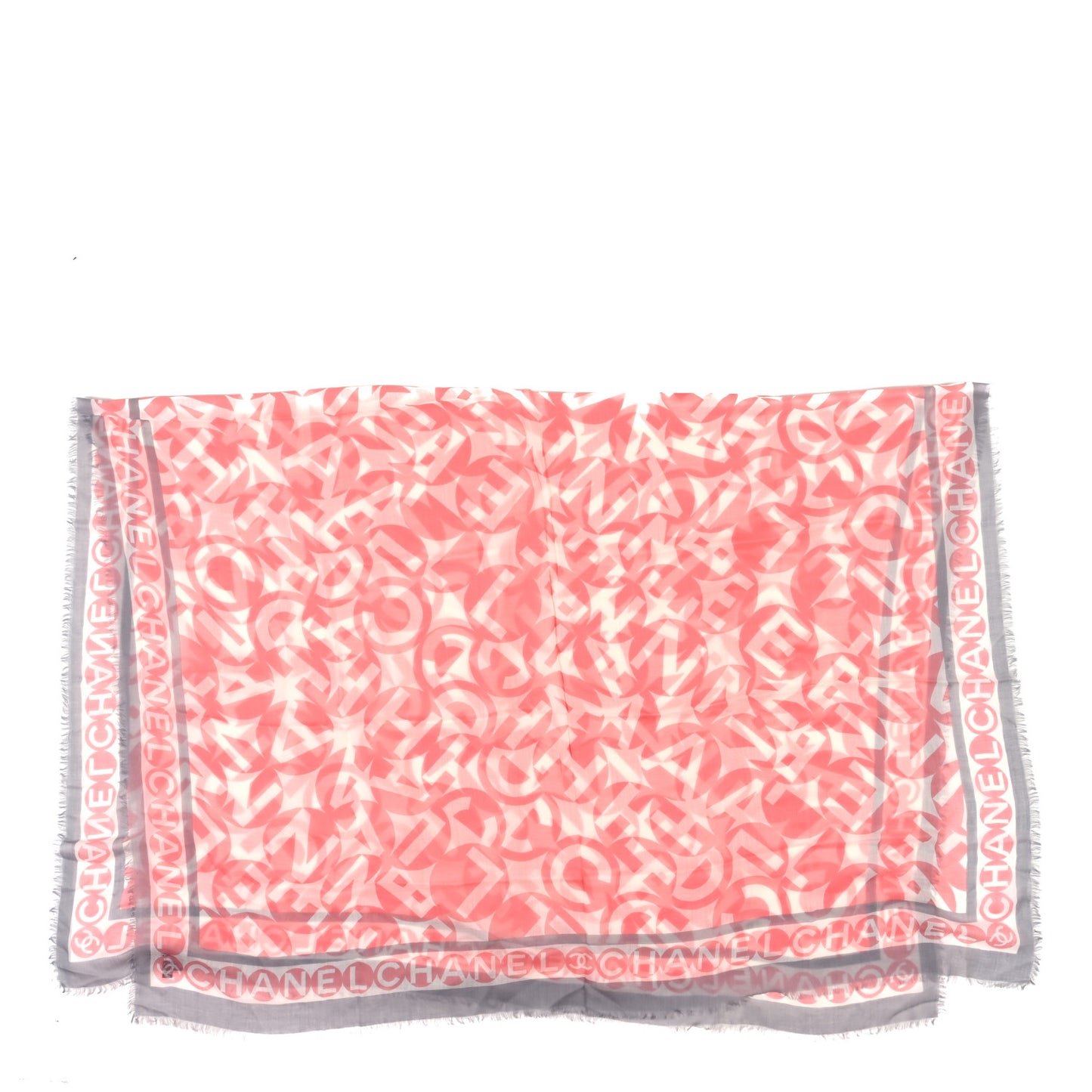 Cashmere CC Scarf Pink Grey