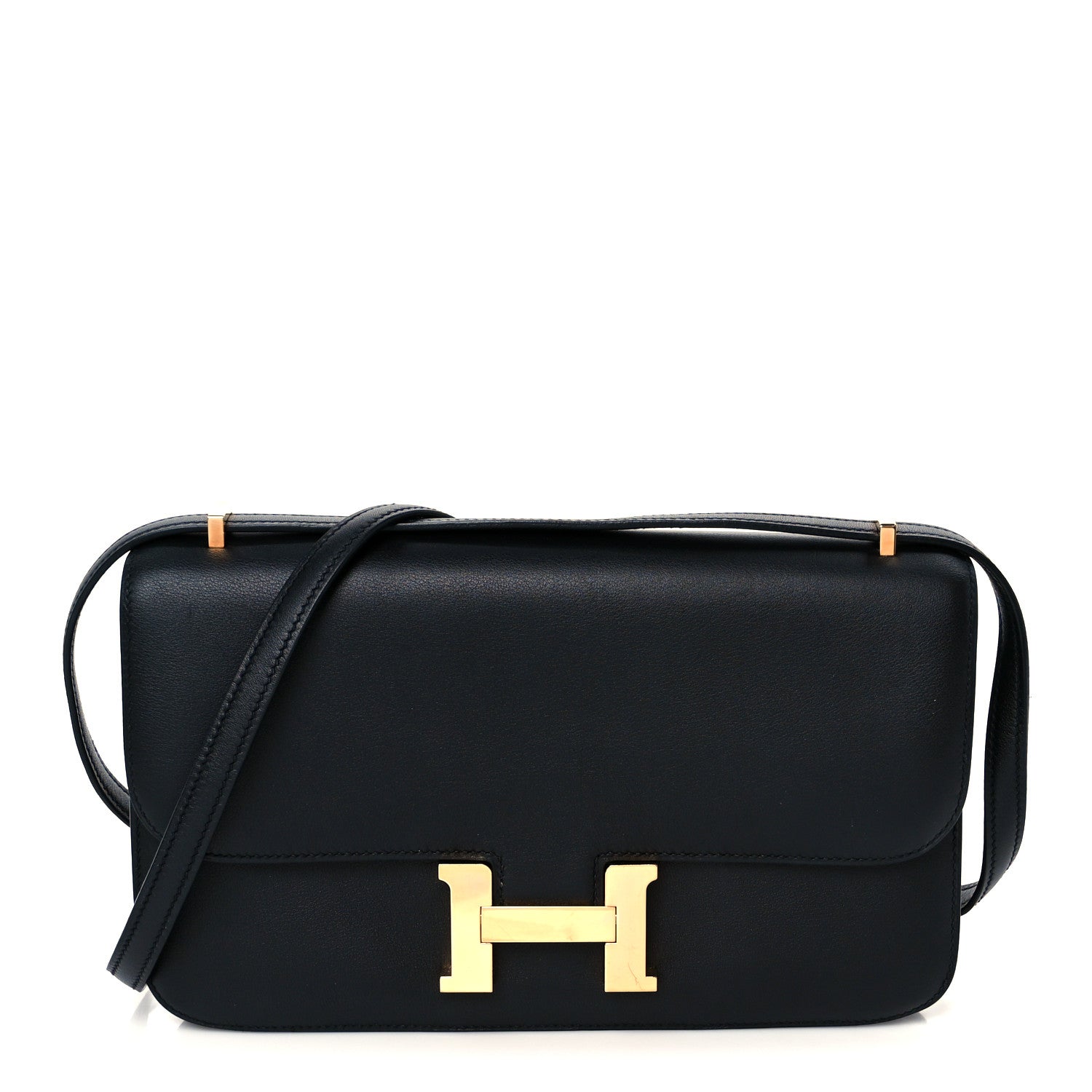 Hermes Swift Horseshoe Constance Elan 25 Black 1772505 – FASHIONPHILE