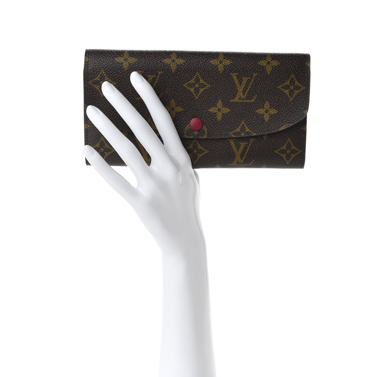 Monogram Emilie Wallet Fuchsia