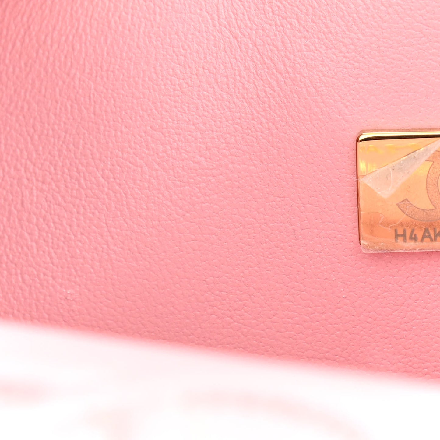 Caviar Quilted Small Double Flap Pink