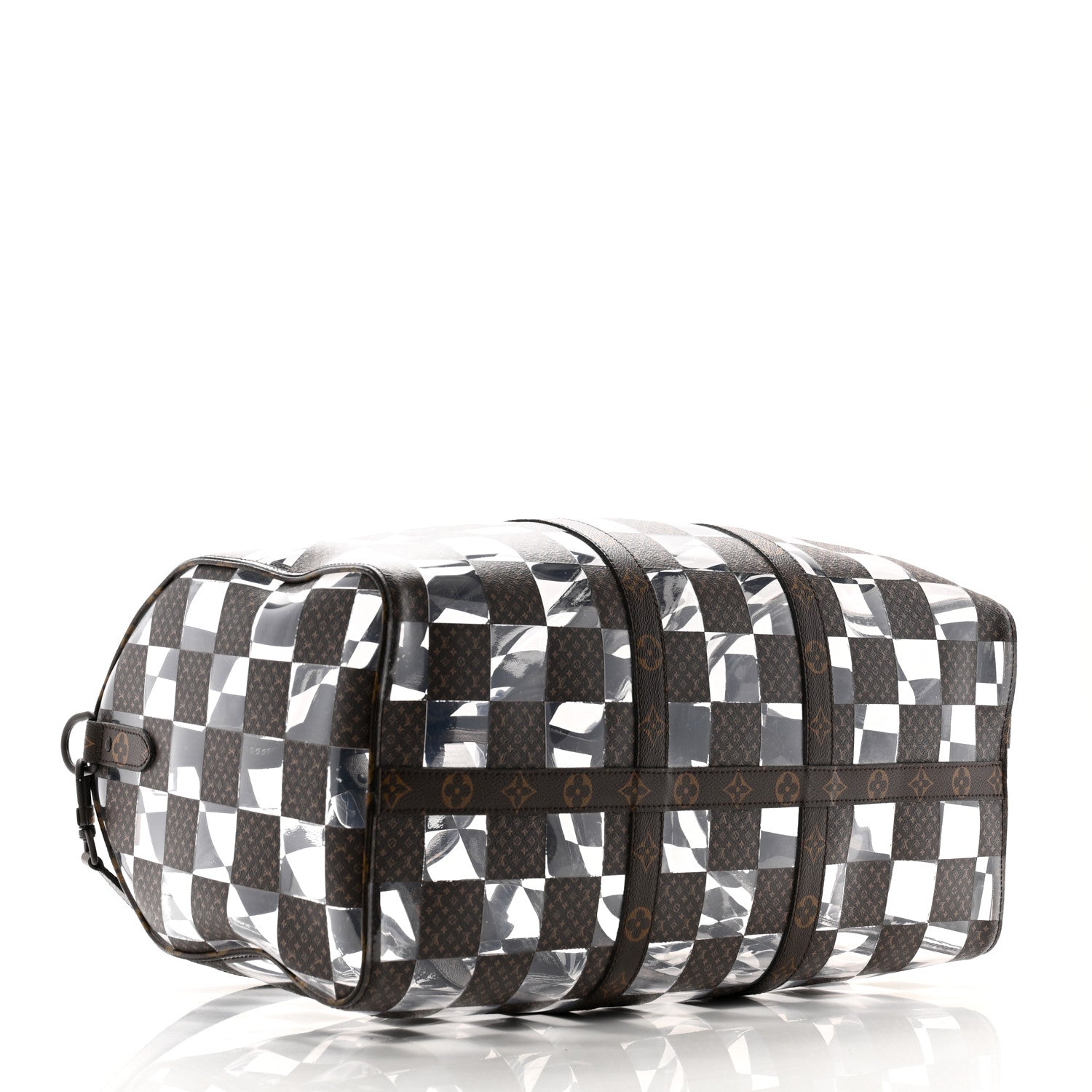 Louis Vuitton PVC Monogram Chess Keepall Bandouliere 50 3 of 11