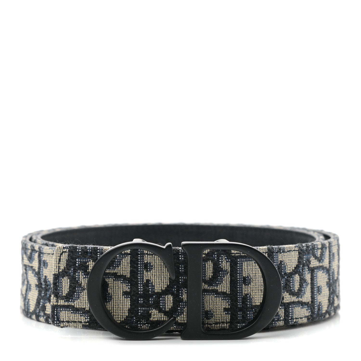 Christian Dior Oblique 35mm Belt 80 Blue Multi 1 of 7