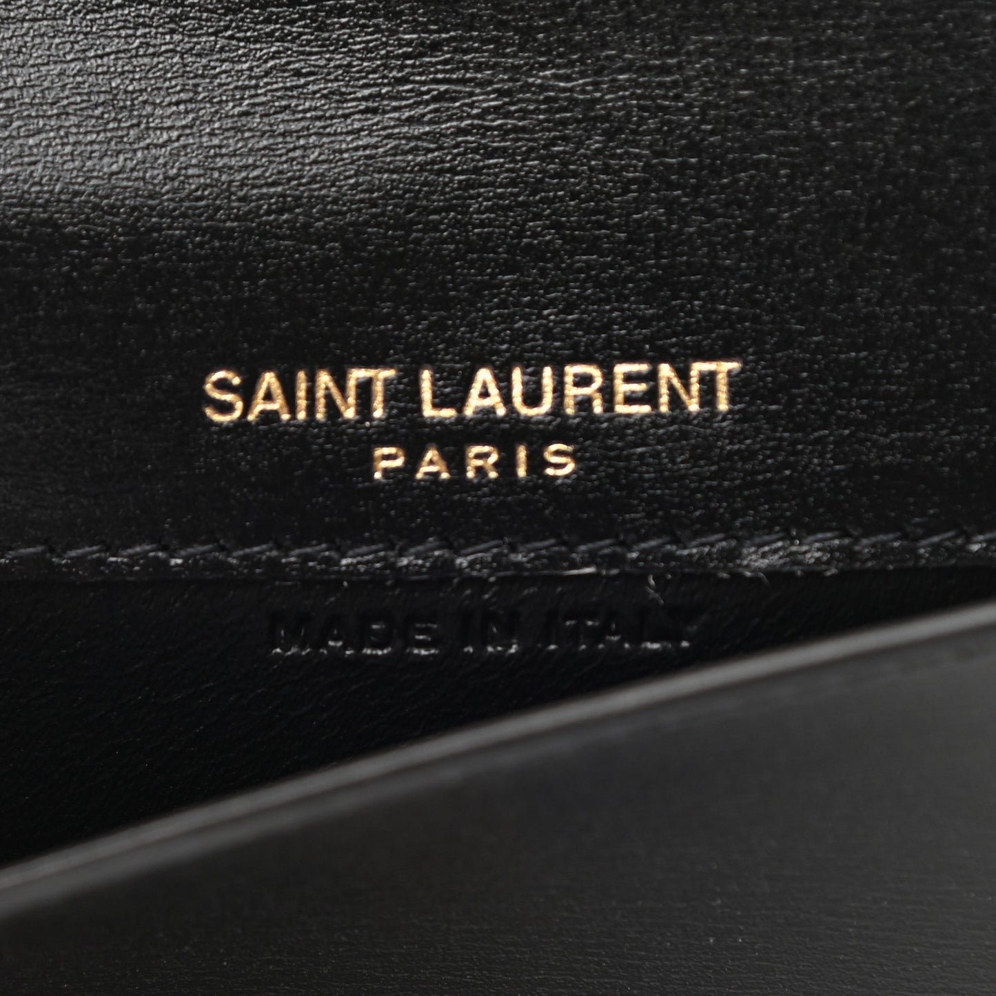 Smooth Calfskin Monogram Coin Pouch Black