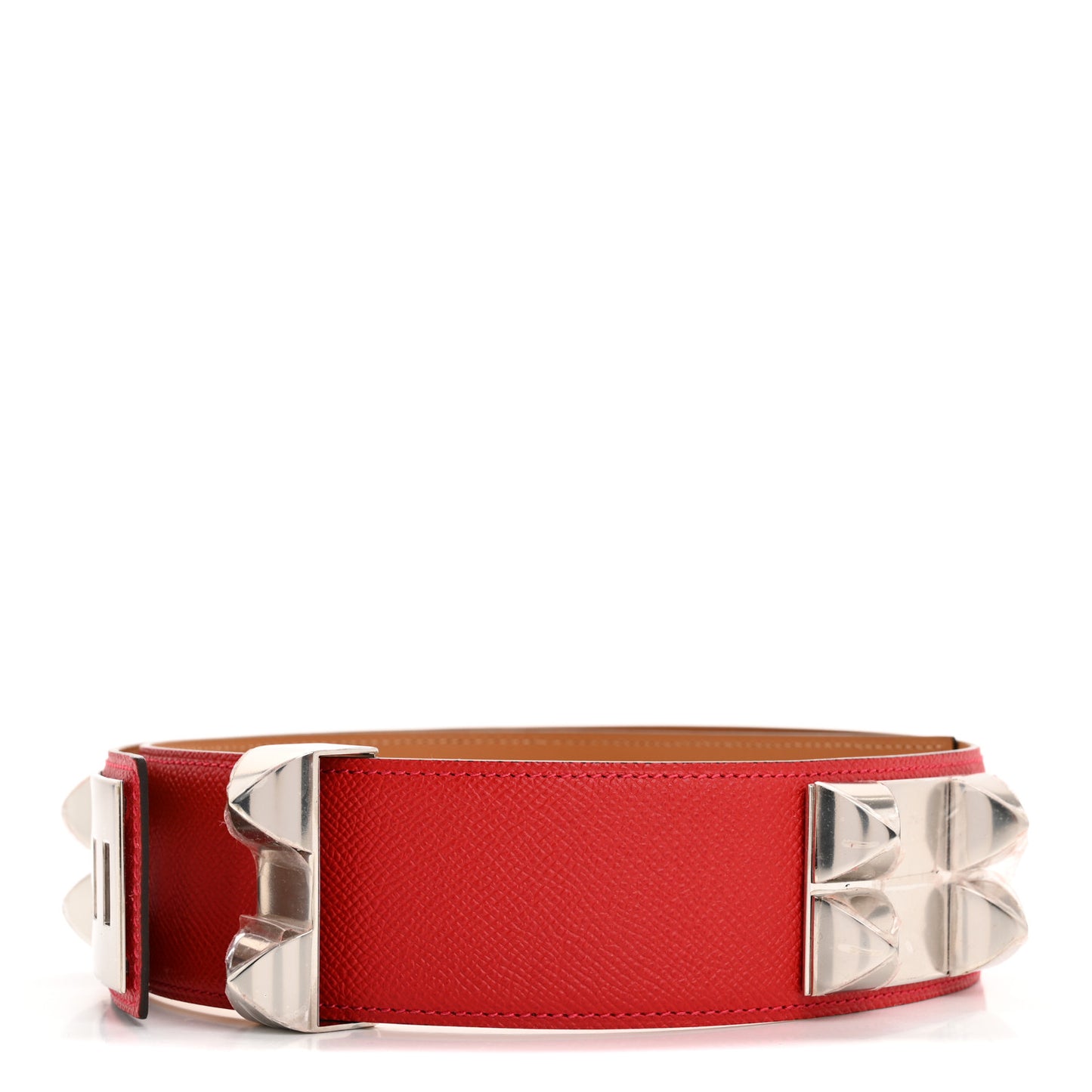 Epsom 50mm Collier De Chien CDC Belt 75 Rouge Casaque