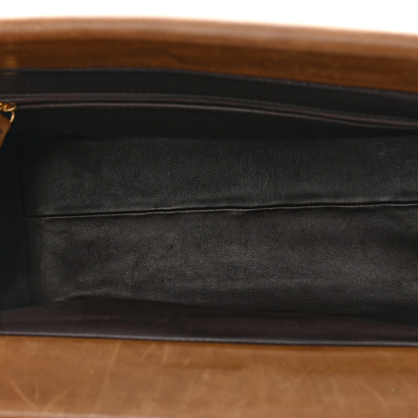 Saddle Calfskin Sienna Shoulder Bag Camel