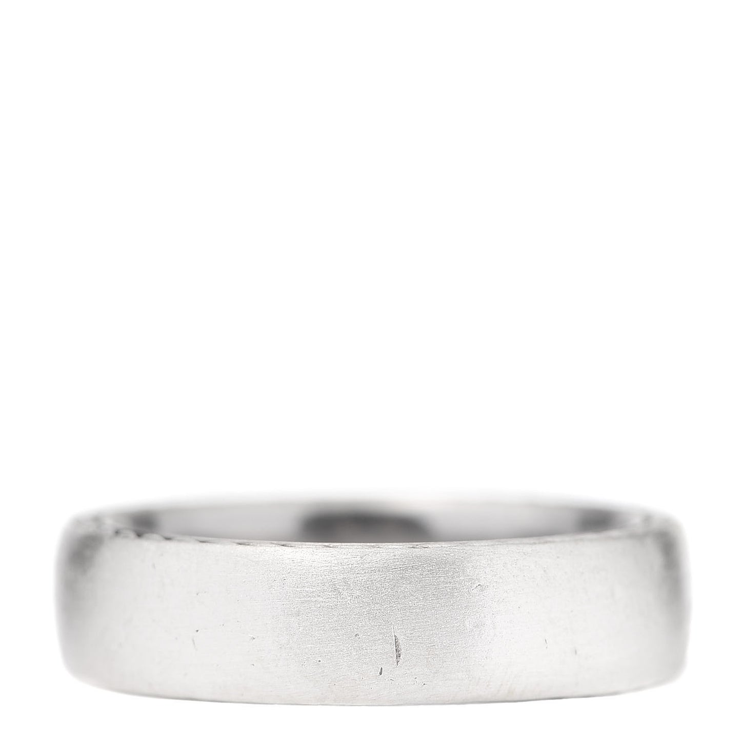 Sterling Silver 6mm Streamline Band Ring 61 9.5