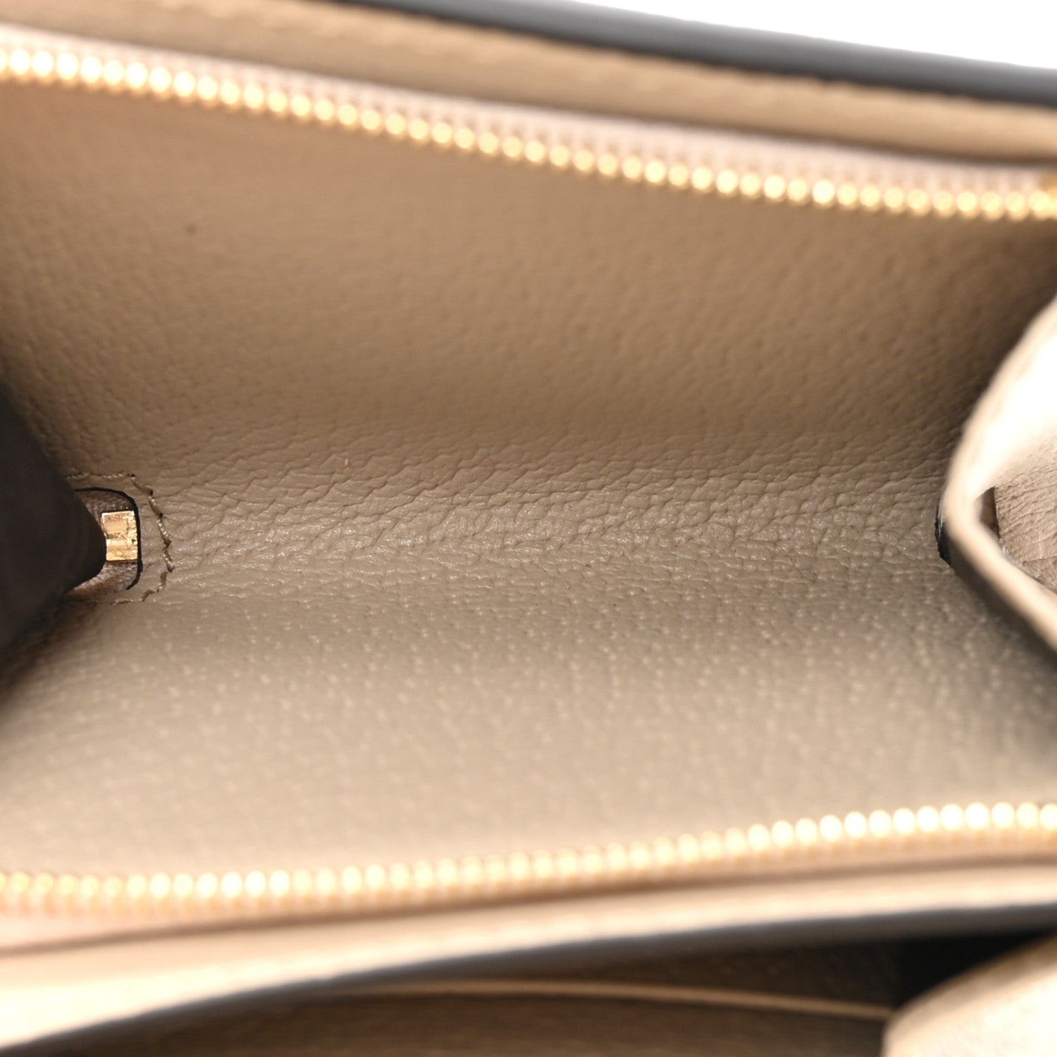 Gucci GG Supreme Monogram Textured Dollar Calfskin Web Ophidia Card Case Wallet Beige Mystic White Oatmeal 7 of 9