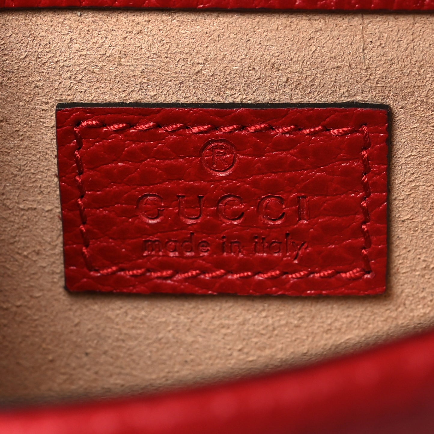 Calfskin Super Mini Dionysus Shoulder Bag Hibiscus Red