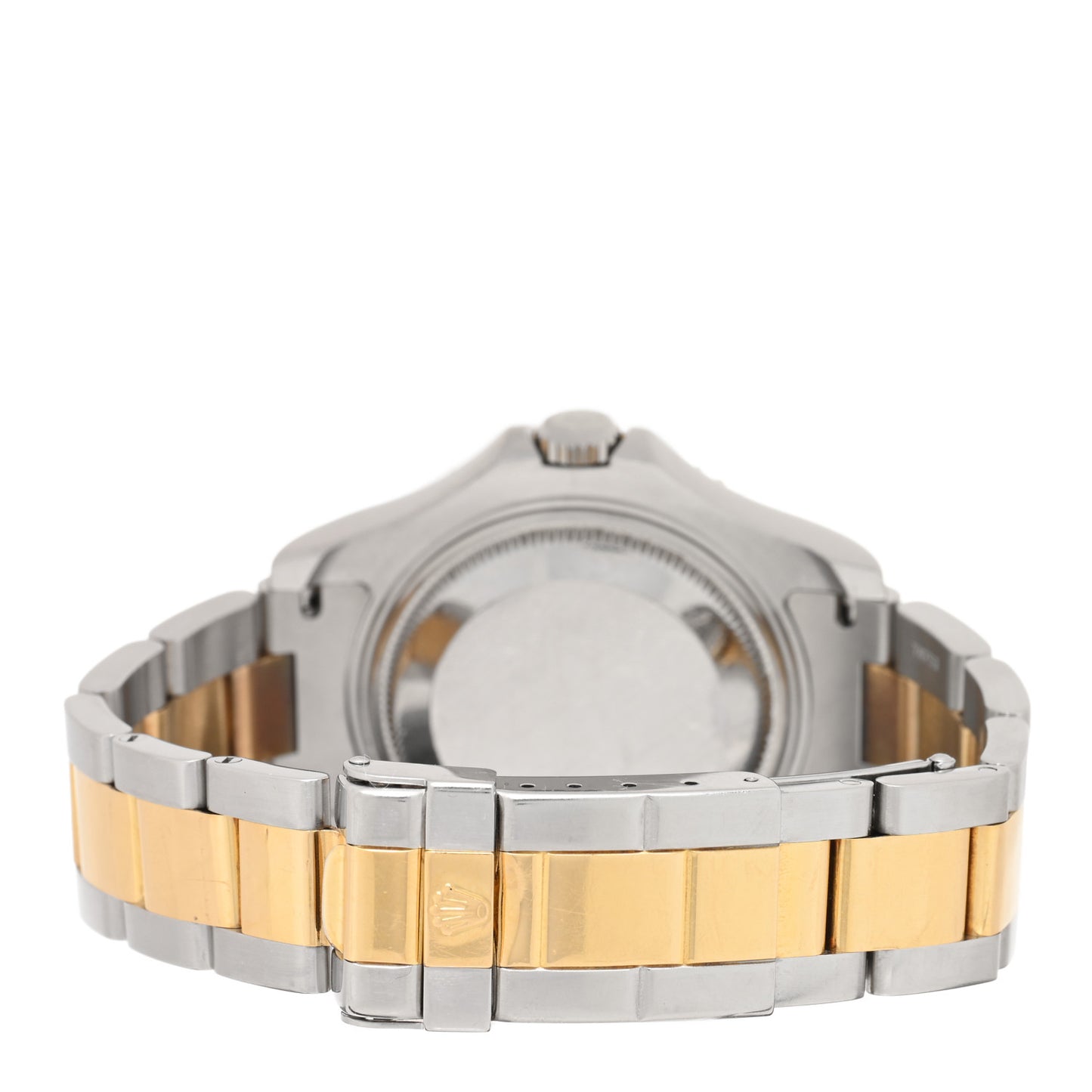Stainless Steel 18K Yellow Gold 35mm Oyster Perpetual Date Yacht-Master Watch Blue 68623