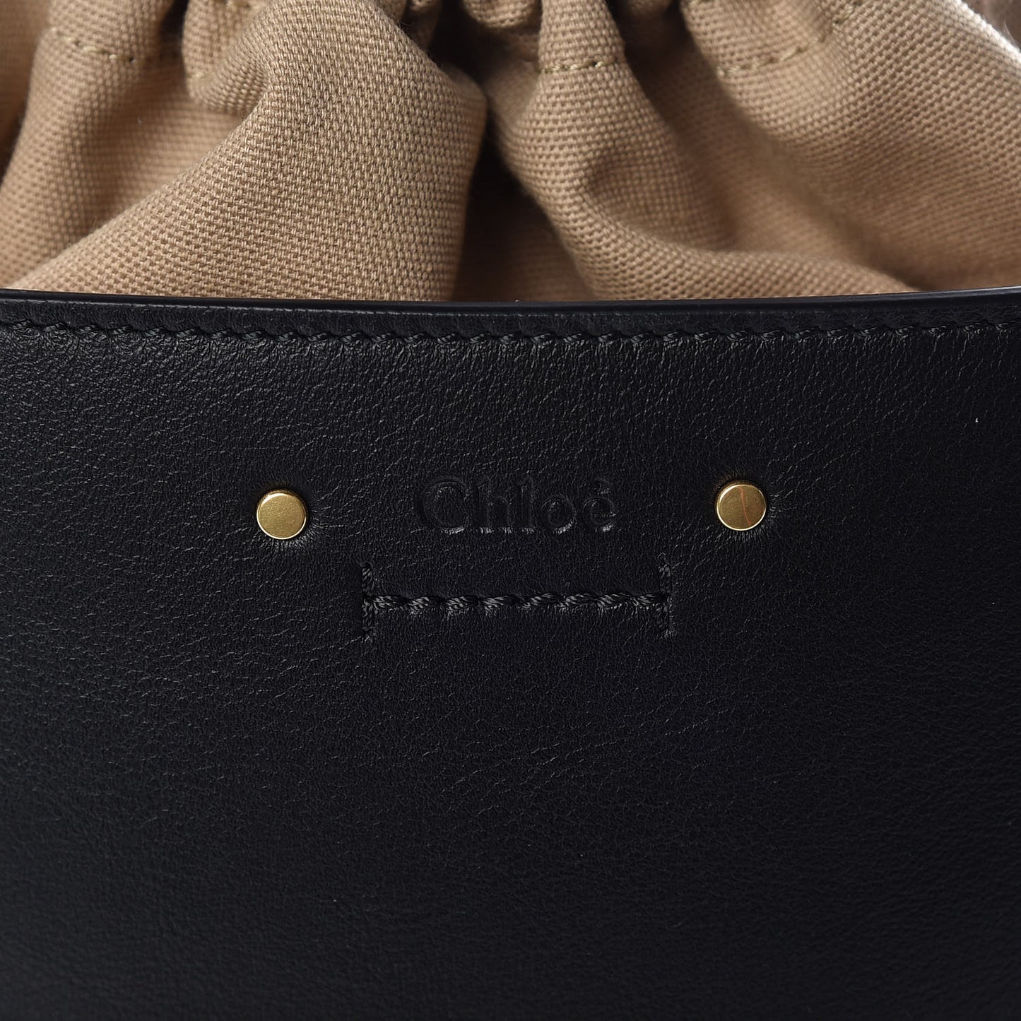 Smooth Calfskin Small Roy Bucket Bag Black