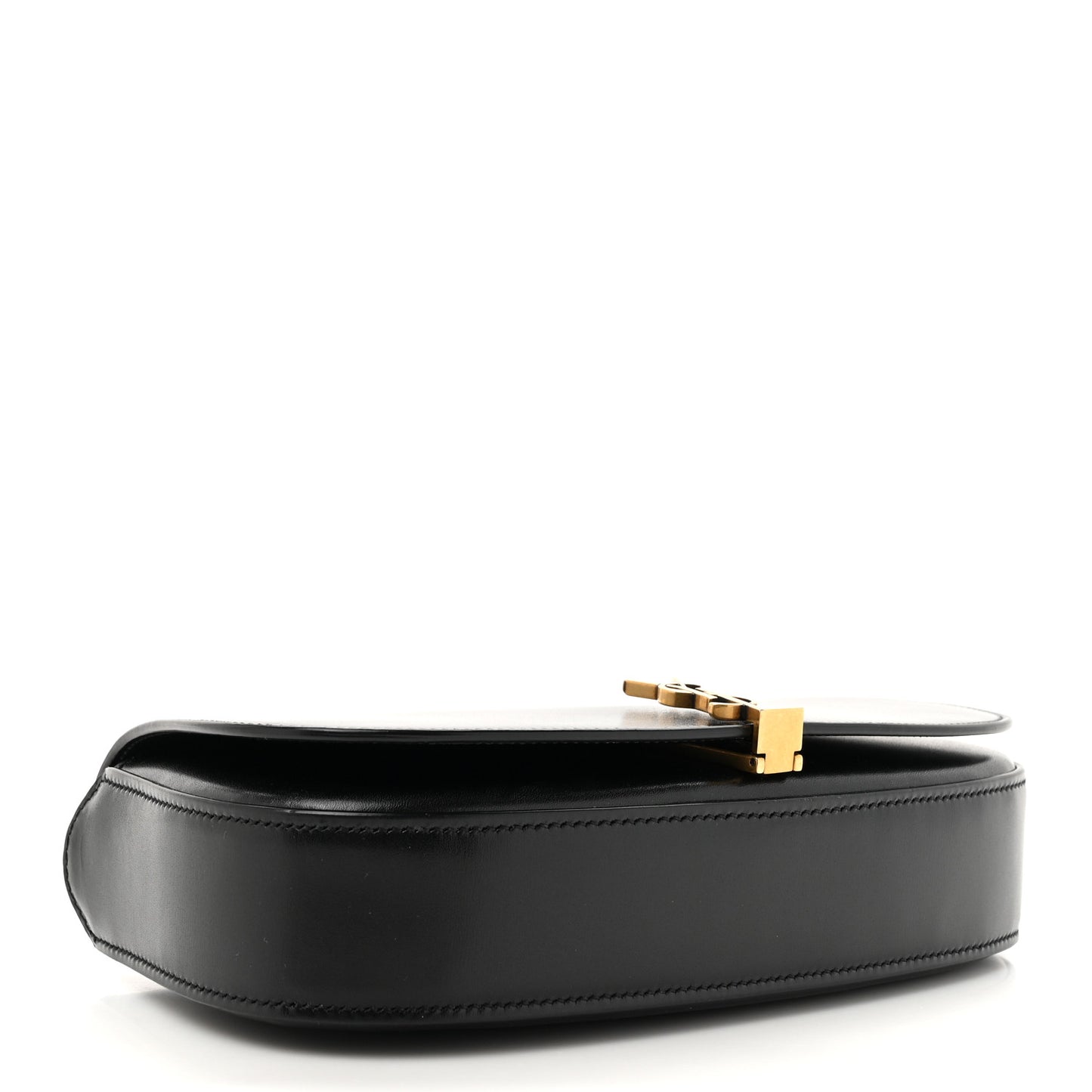 Box Calfskin Mini Voltaire Shoulder Bag Black
