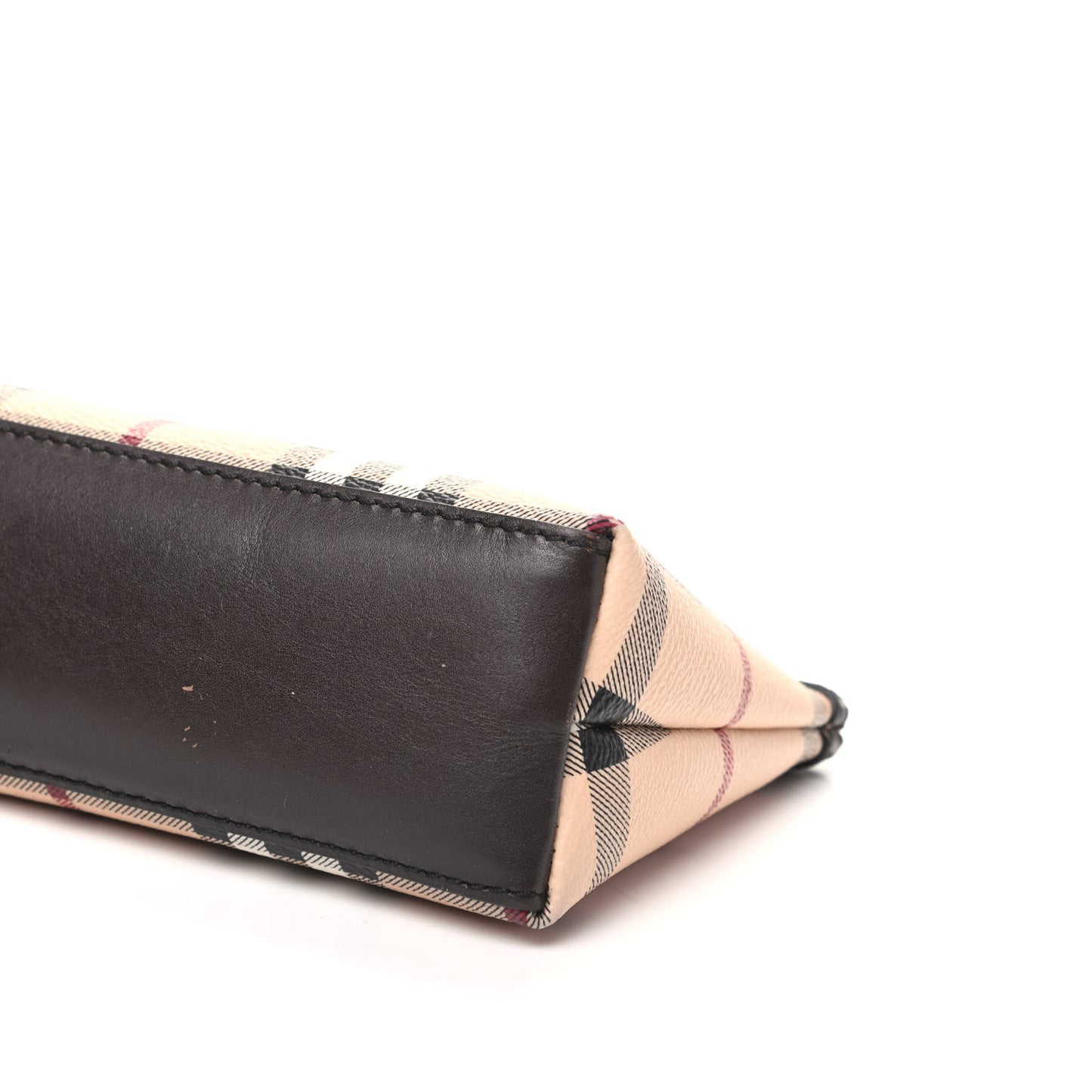 Haymarket Check Pouch Chocolate
