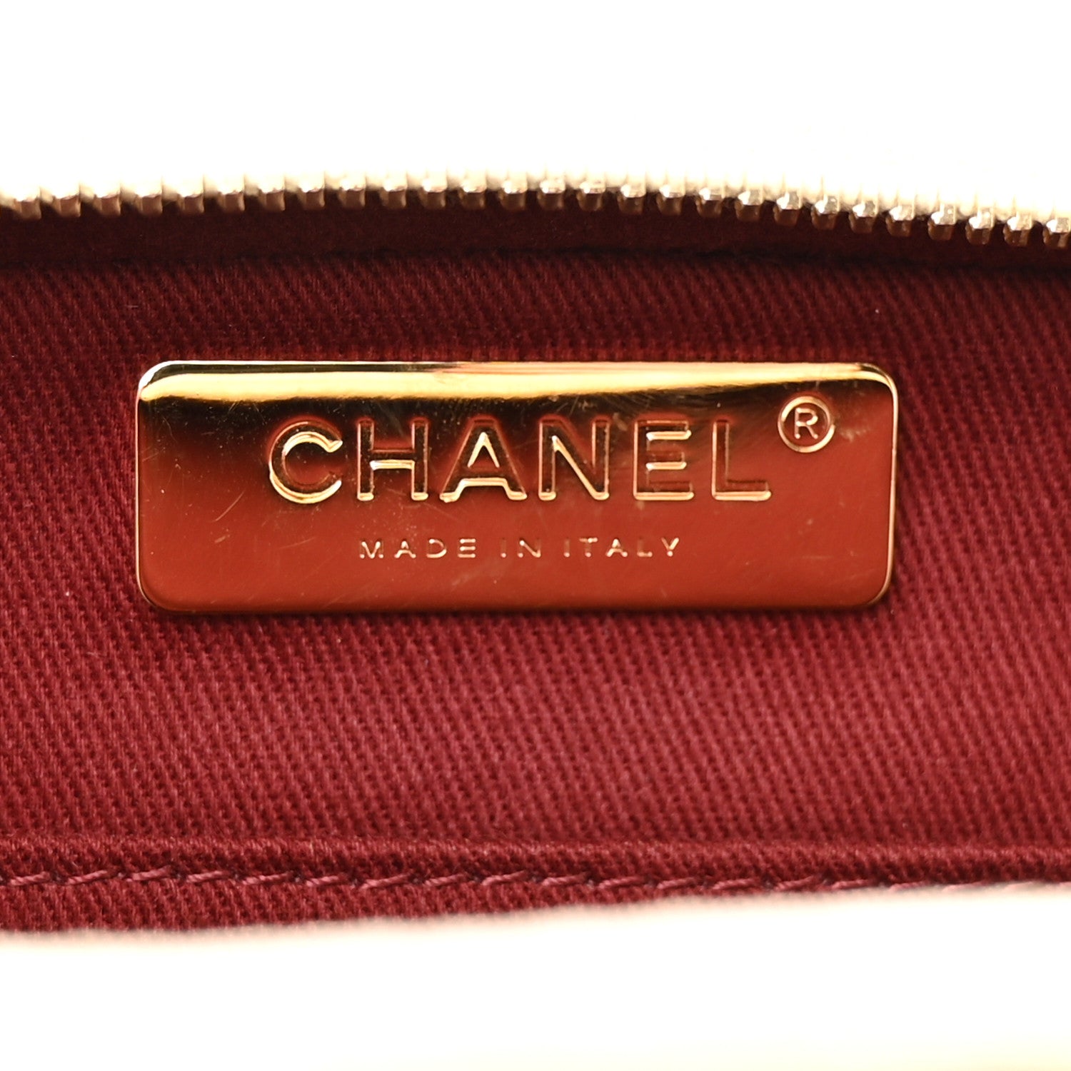 Chanel Caviar Quilted Flap Waist Bag White 6 of 15