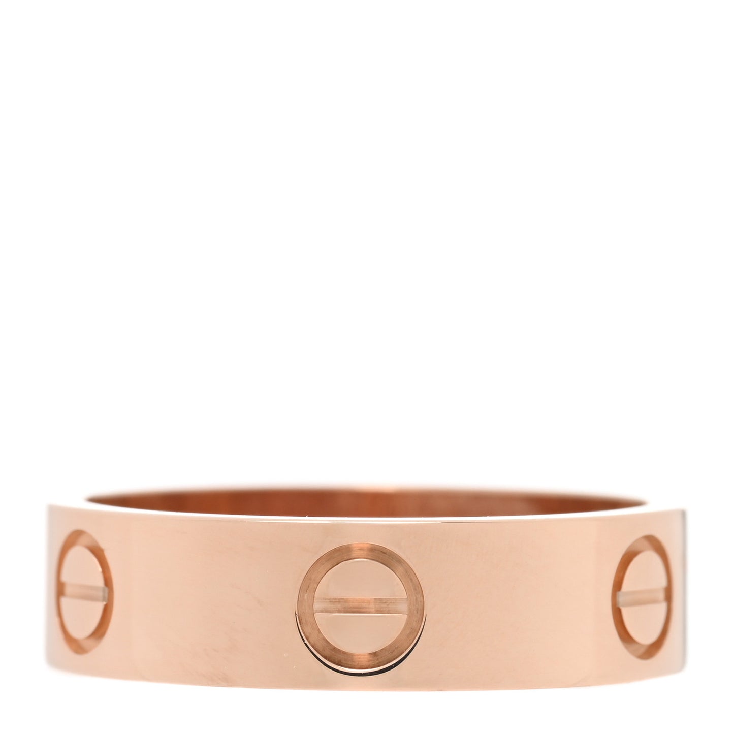 18K Pink Gold 5.5mm LOVE Ring 57 8