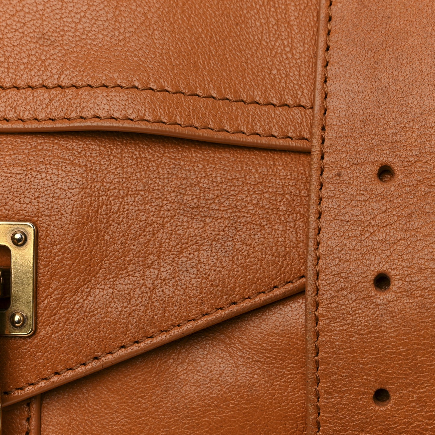 Lambskin Medium PS1 Satchel Dune