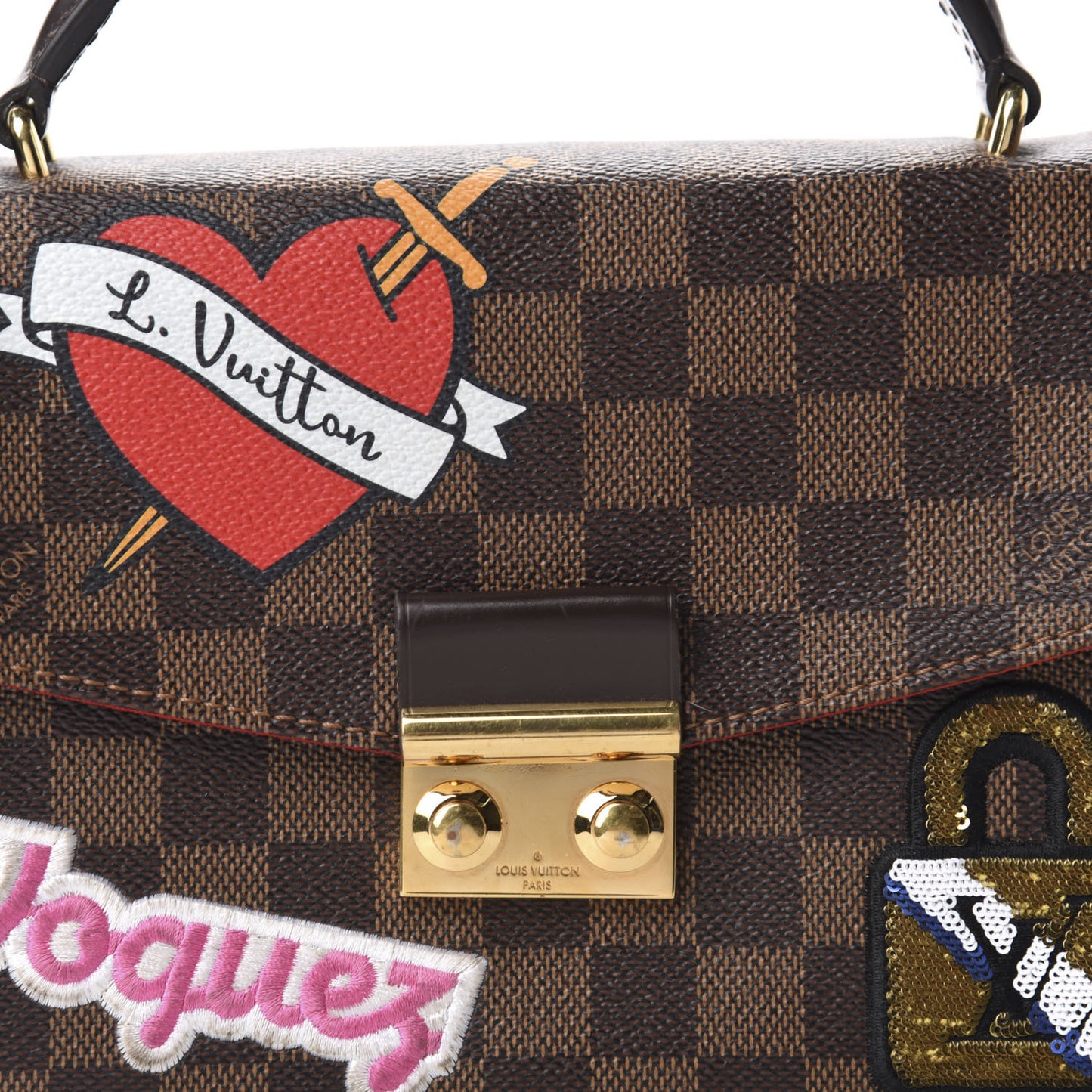Damier Ebene Patches Croisette